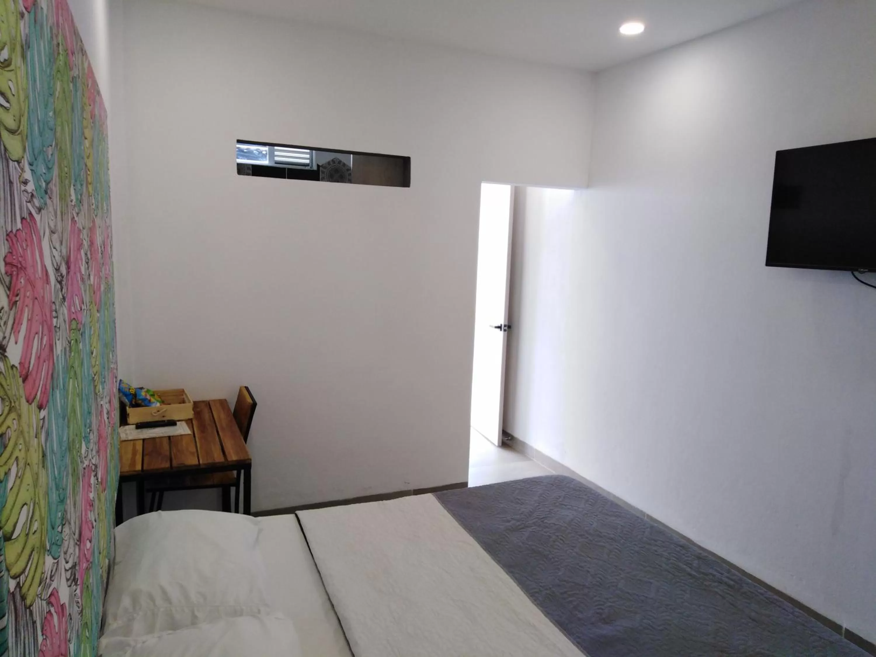 Bed in Hotel La Aldea del Oriente