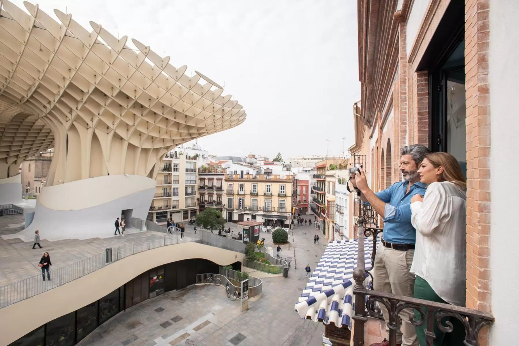 City view in Intelier Casa de Indias