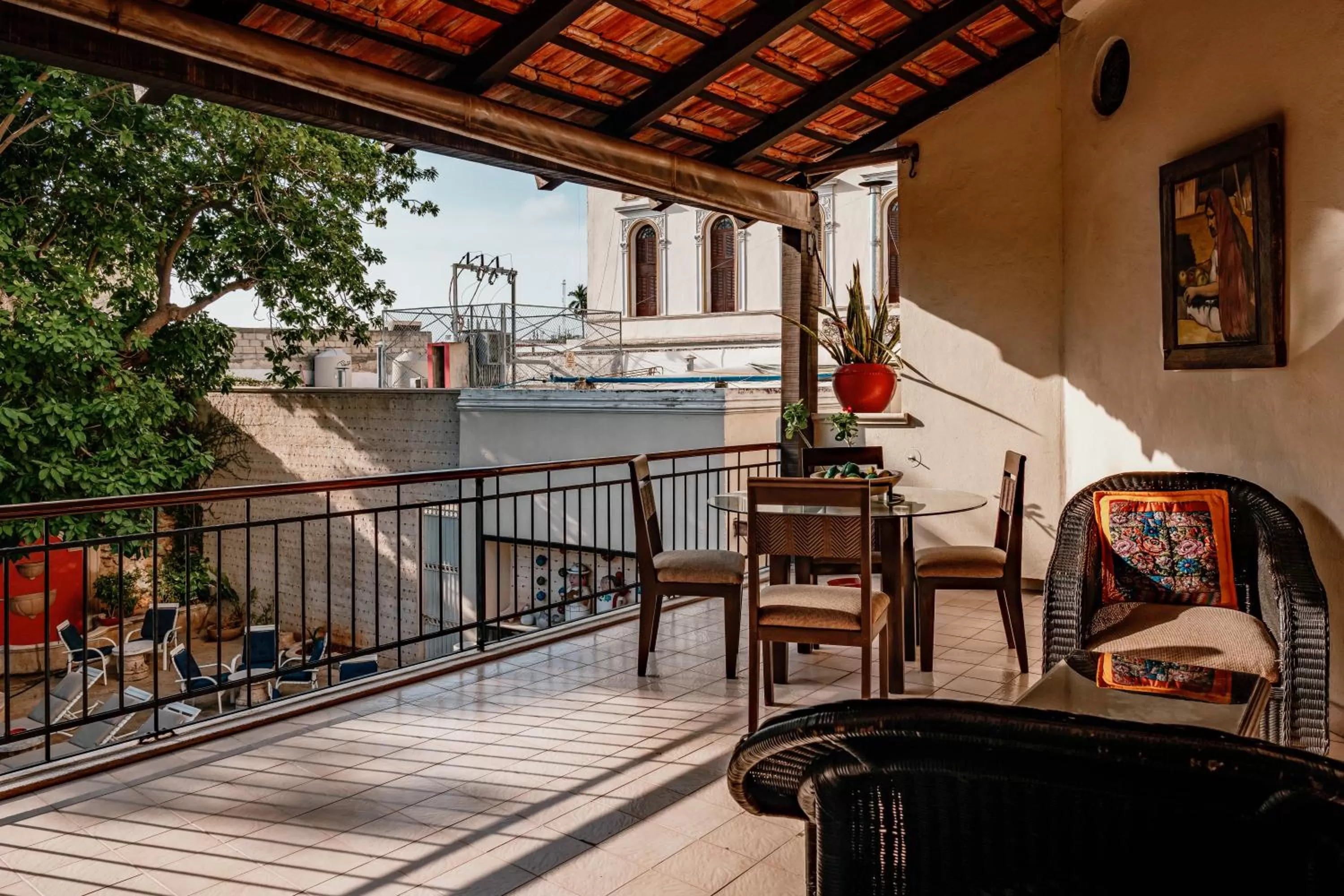 Photo of the whole room in Casa del Balam Merida