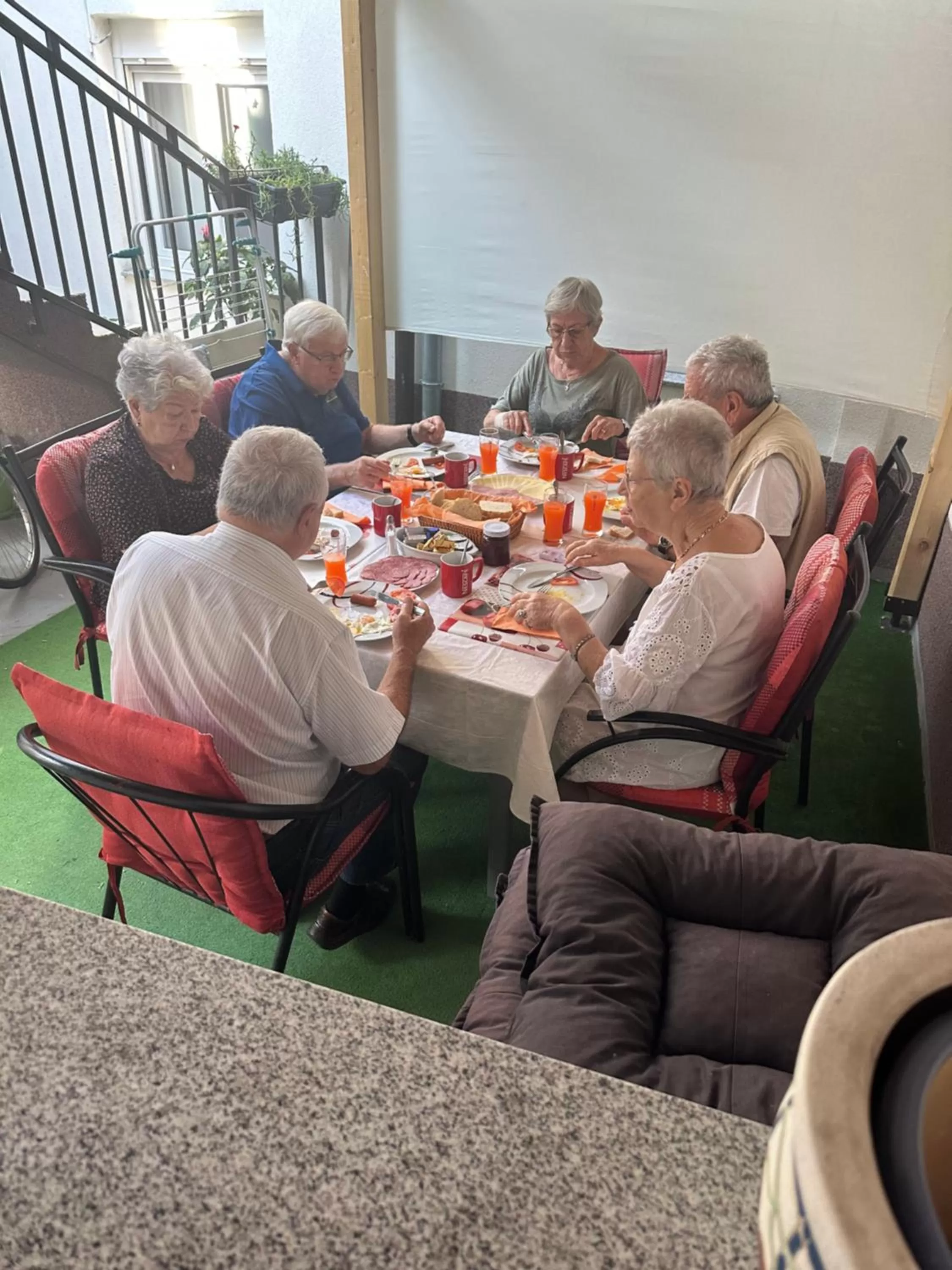 Seating area in Guest House Nana