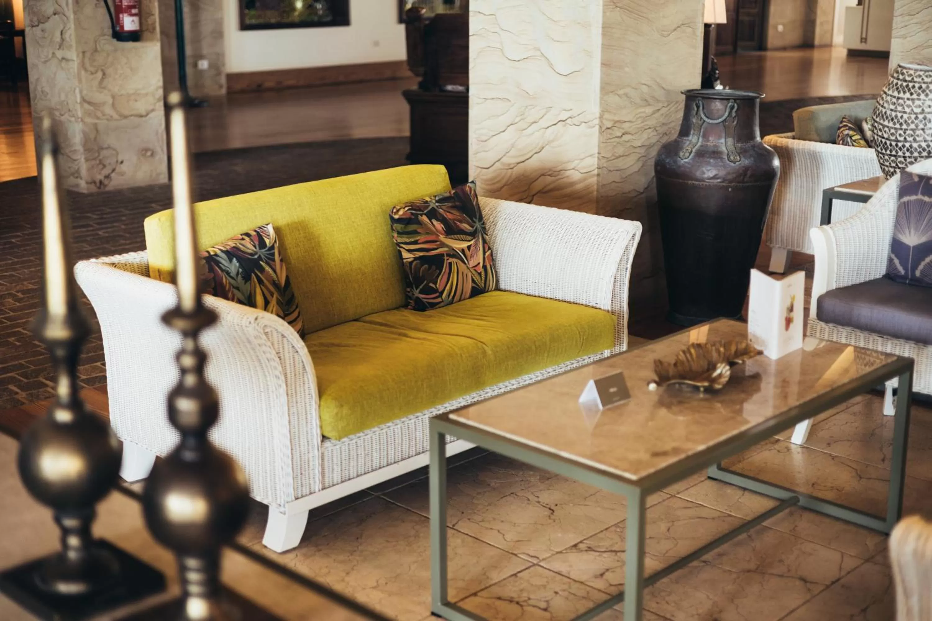 Seating area in Princesa Yaiza Suite Hotel Resort