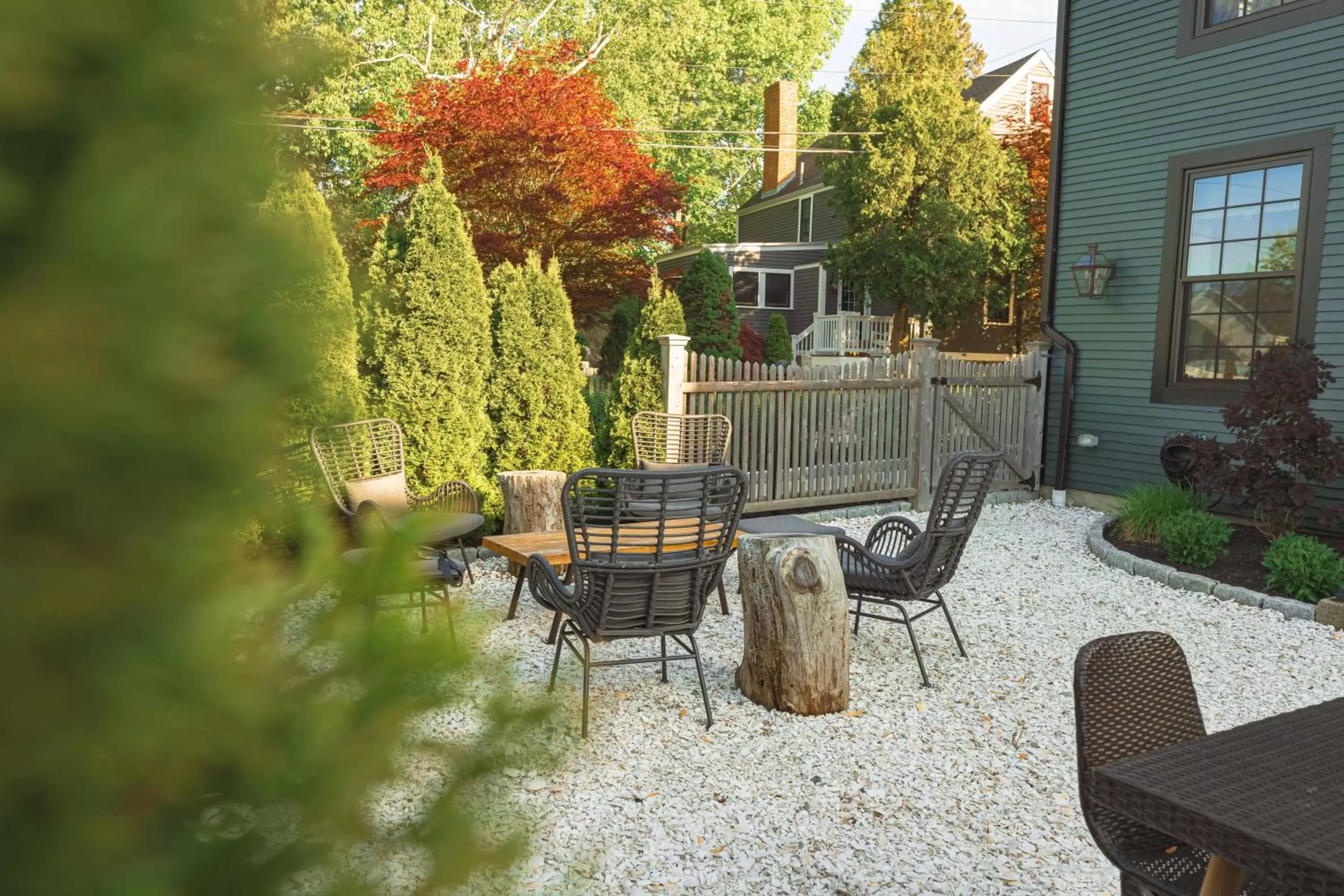 Patio in GREAT ISLAND INN - A Modern Boutique Hotel