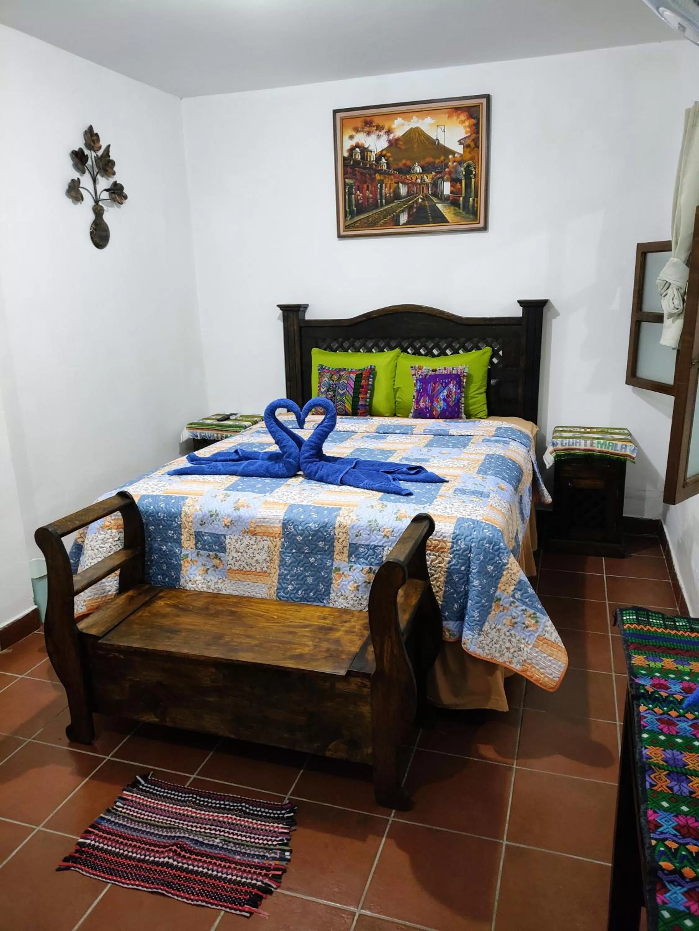 Bed in Francisco's rest house hotel