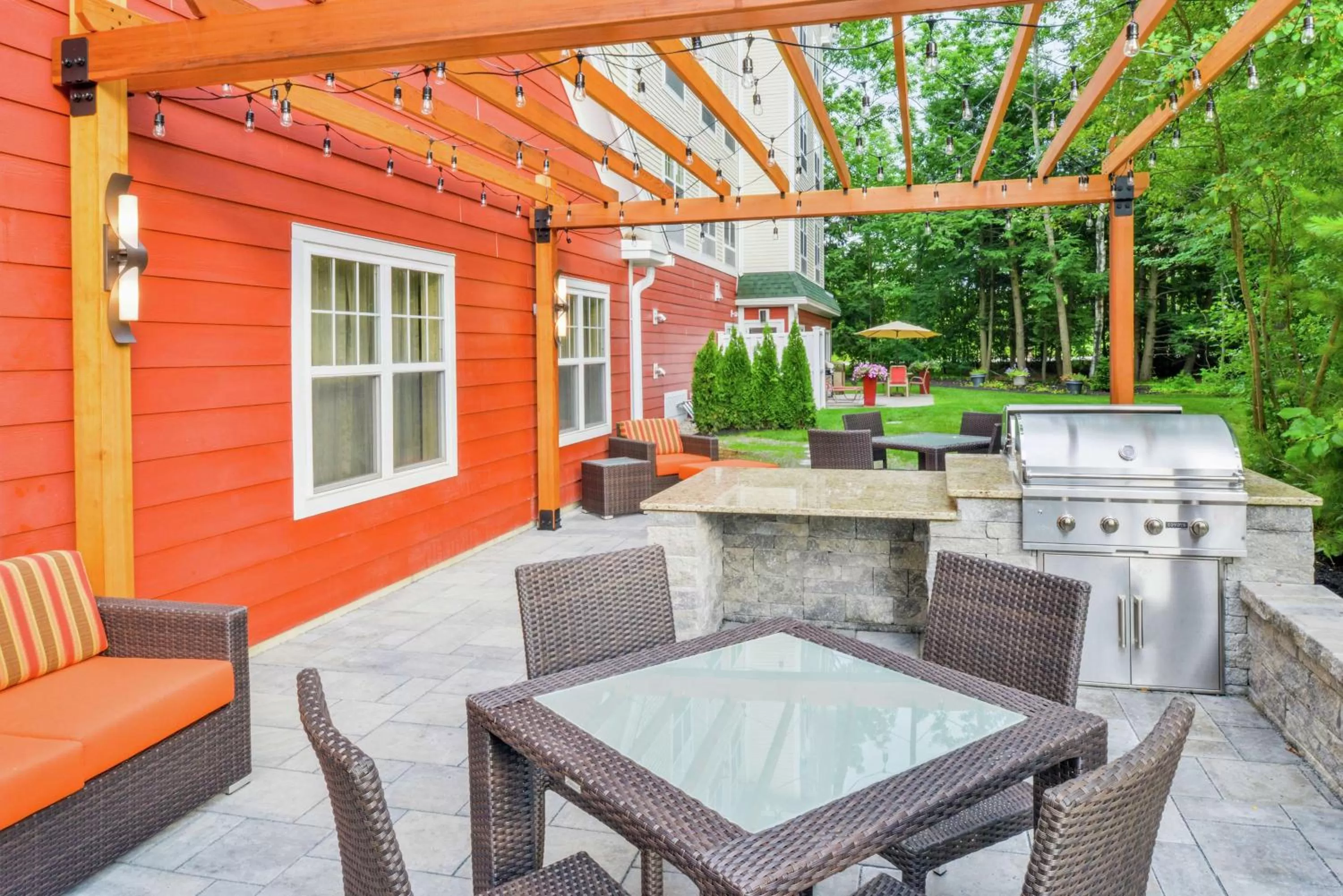 Patio in Homewood Suites by Hilton Dover