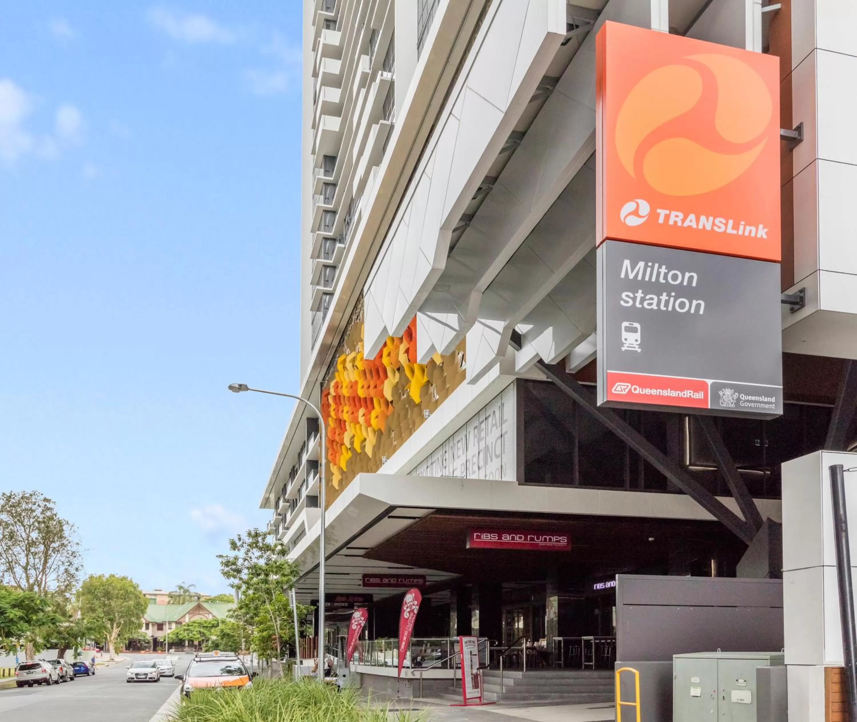 Facade/entrance in The Milton Brisbane