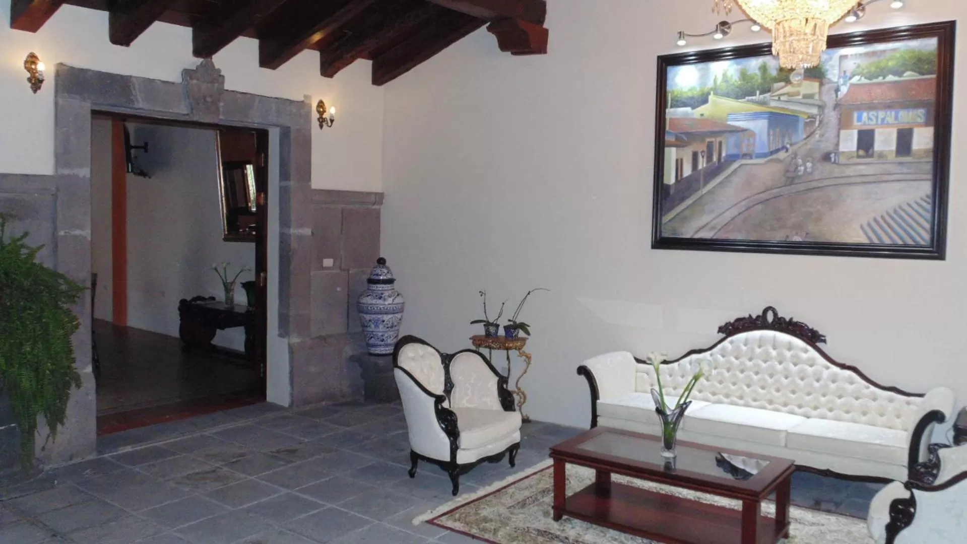 Living room in Hotel Boutique San Antonio