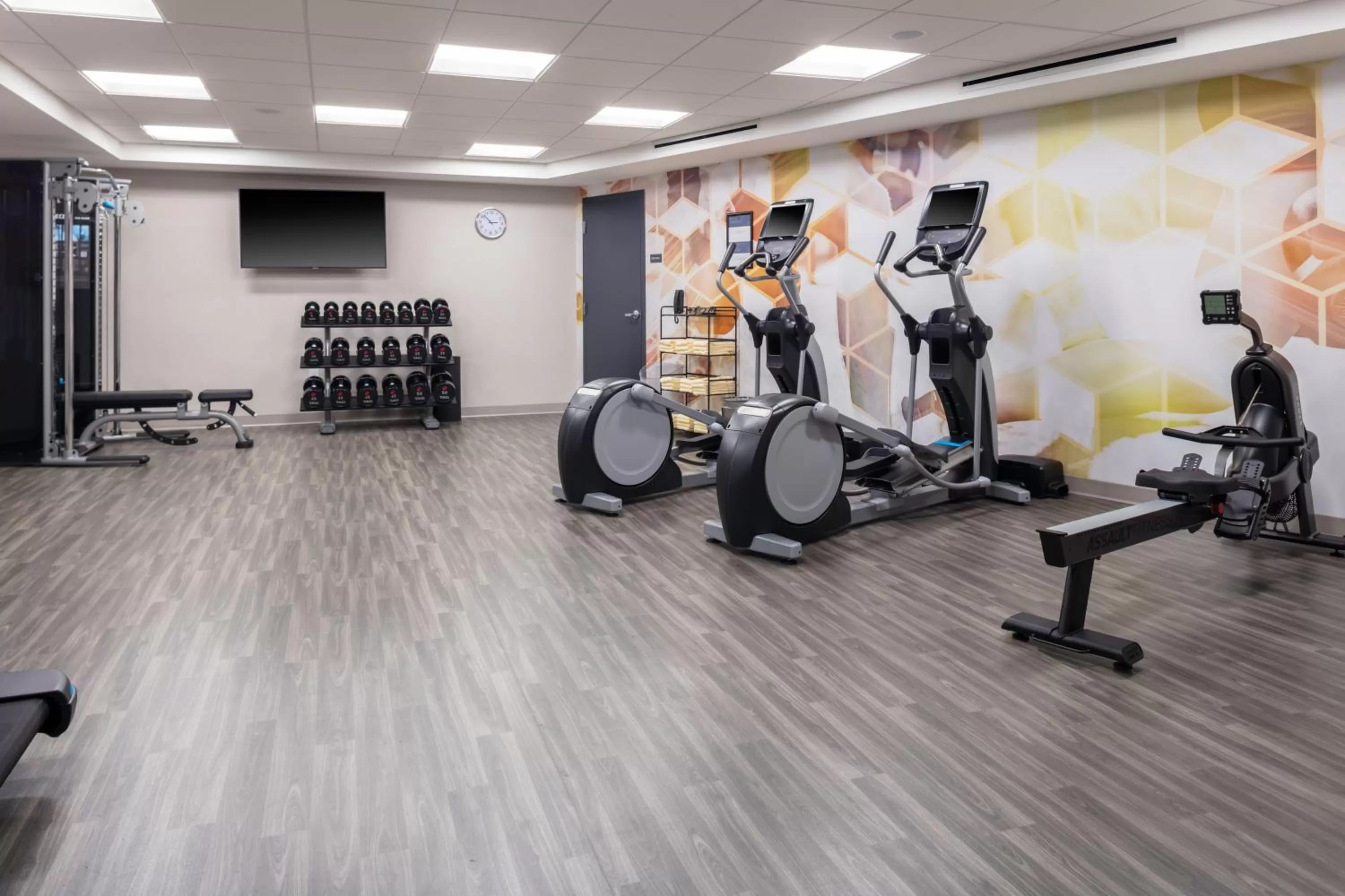Fitness centre/facilities in Hyatt Place Charlotte University