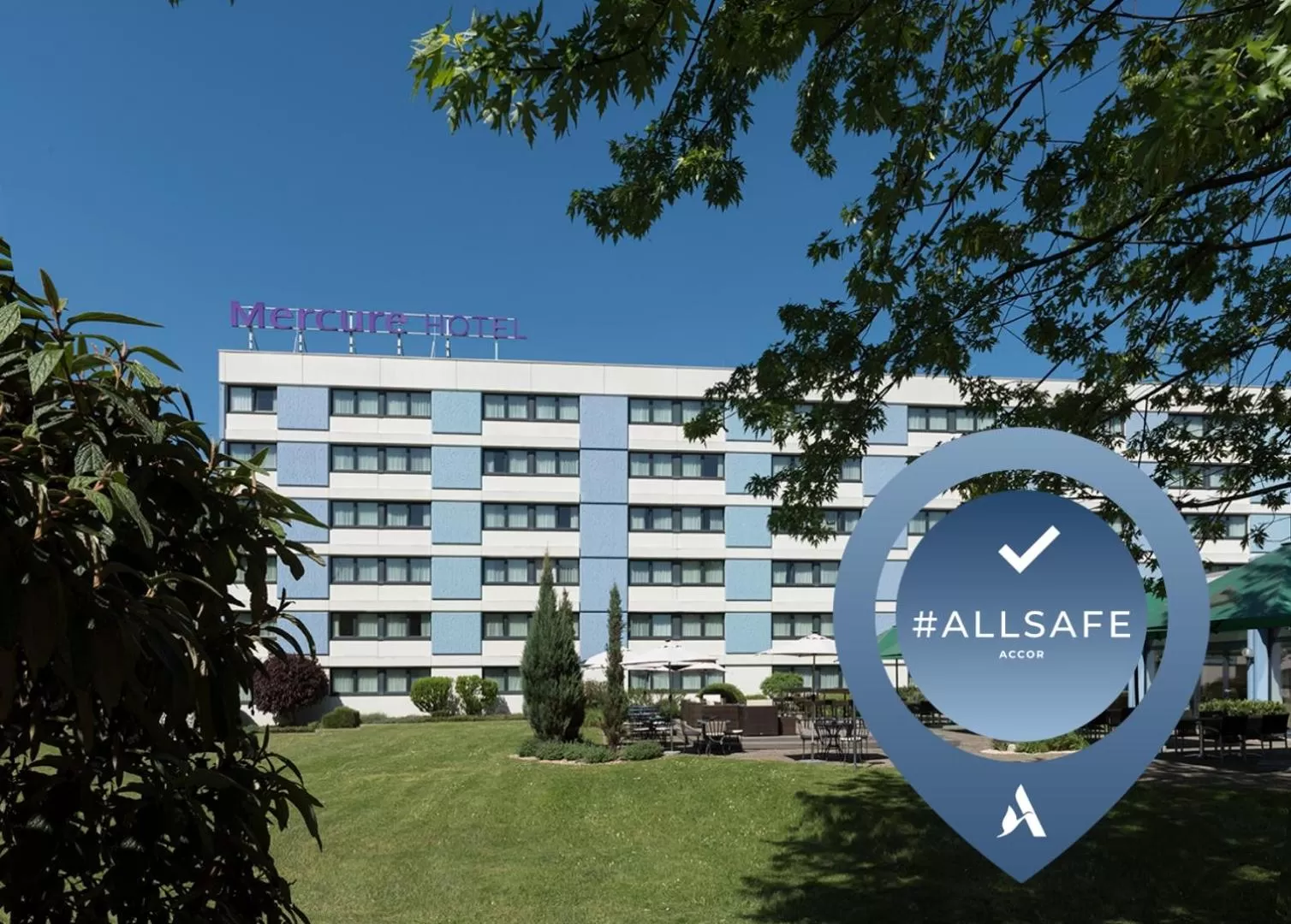 Property building in Mercure Hotel Mannheim am Friedensplatz