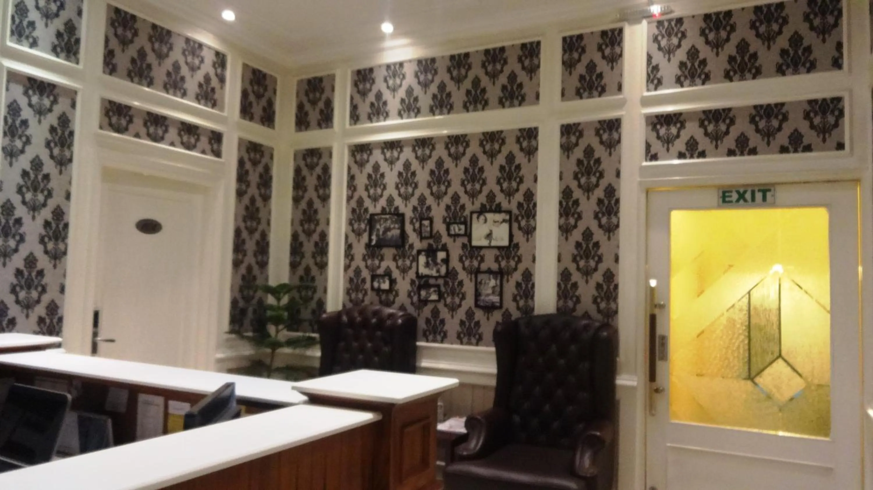 Lobby or reception in Hotel Bright