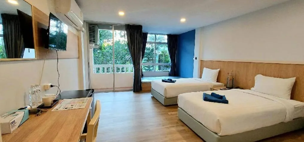 View (from property/room), Bed in Karon Living Room - SHA Plus