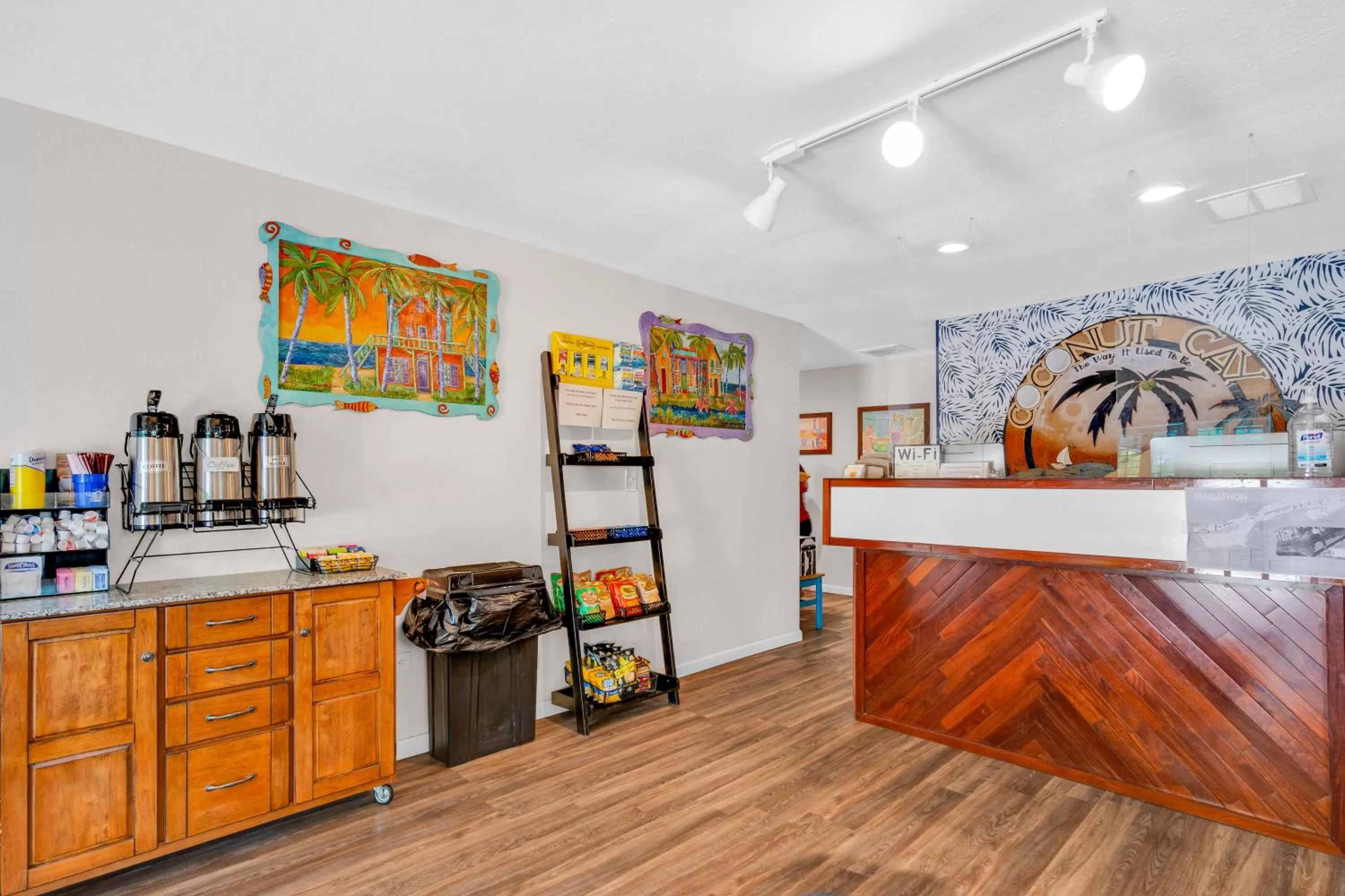 Lobby or reception in Coconut Cay Resort