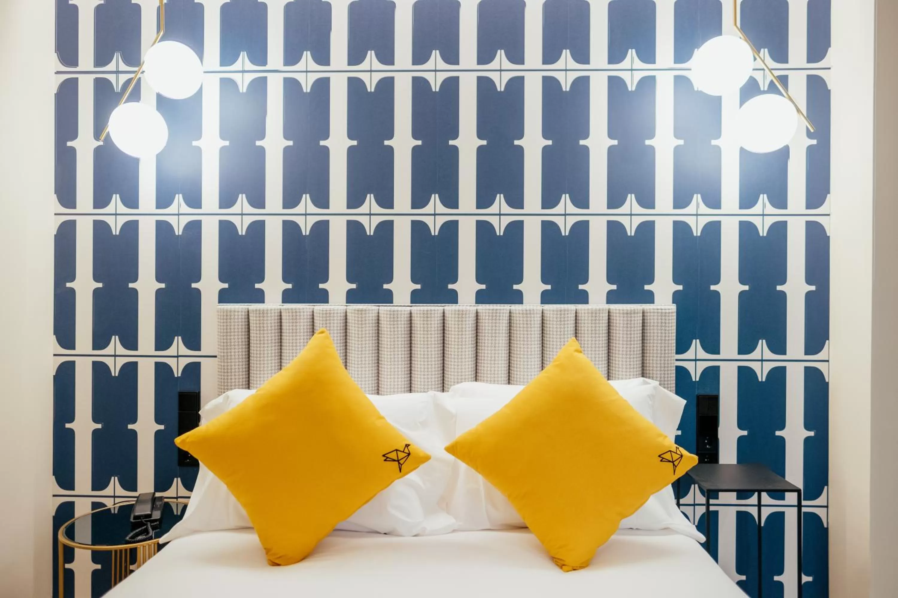 Decorative detail, Bed in Hotel Cetina Casa de las Telas Sevilla