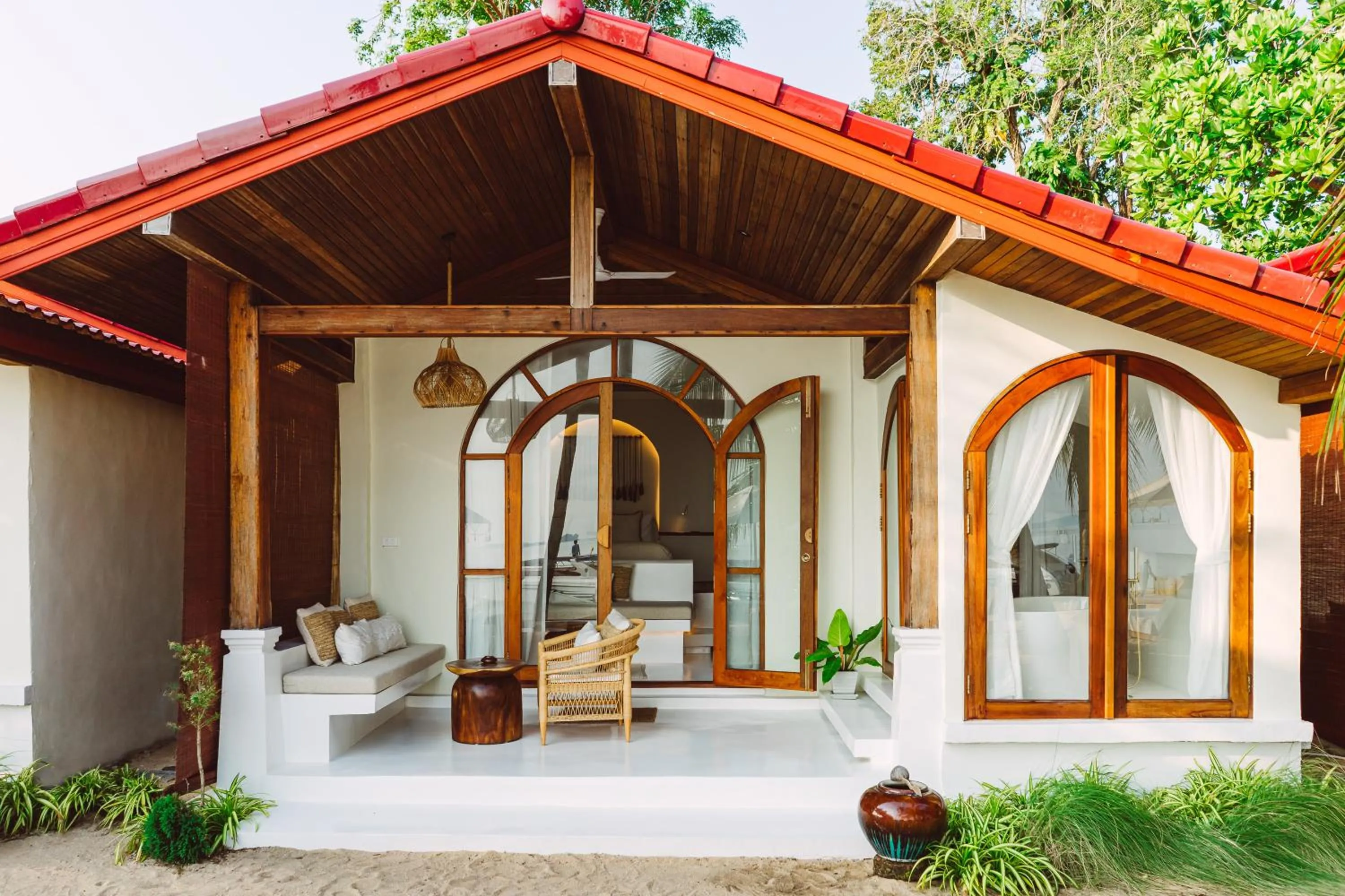 Balcony/Terrace in Zazen Boutique Resort & Spa