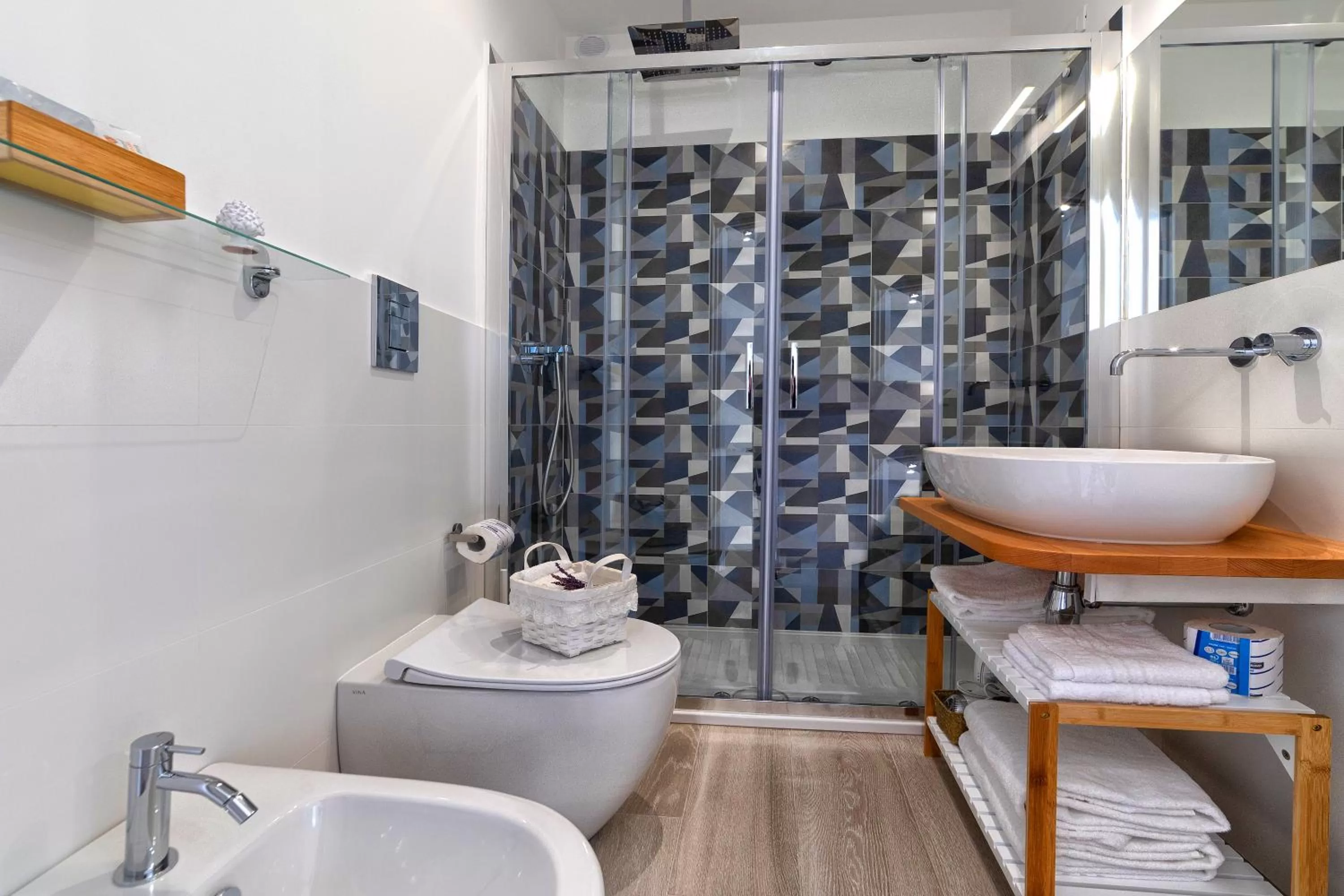 Bathroom in Lo Scoglio della Formica B&B