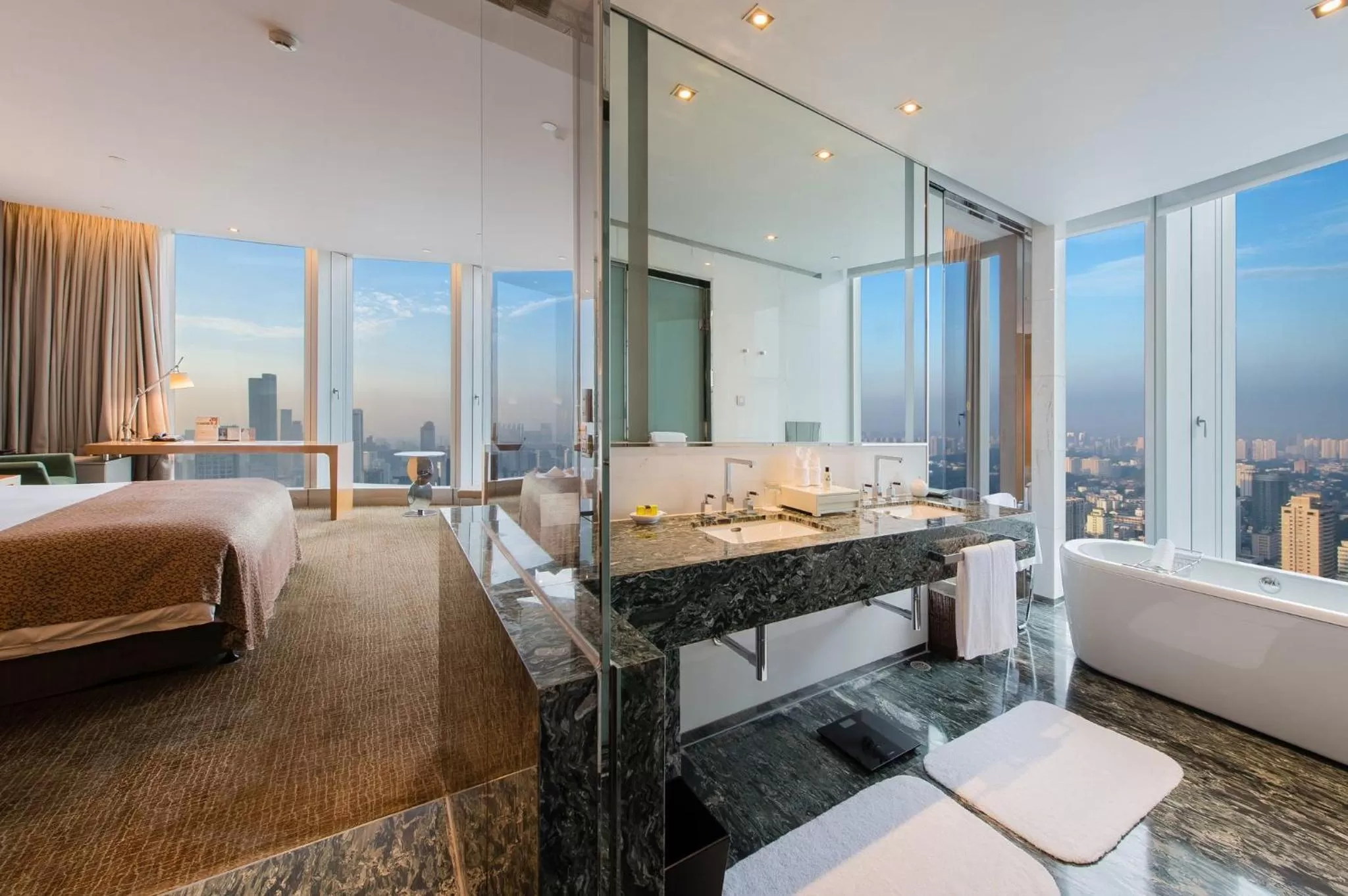 Photo of the whole room, Bed in InterContinental Nanjing by IHG