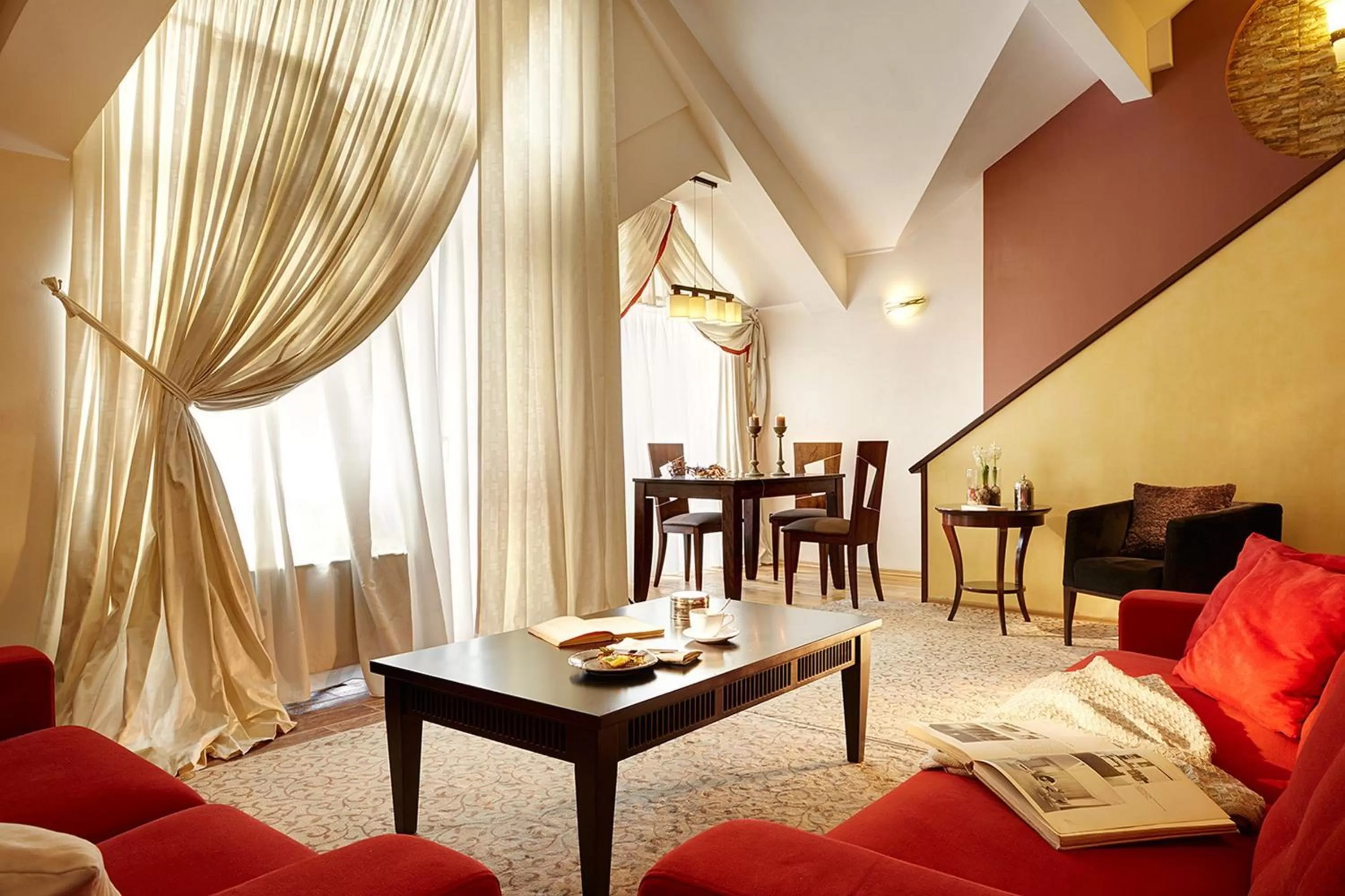 Living room in Premier Luxury Mountain Resort