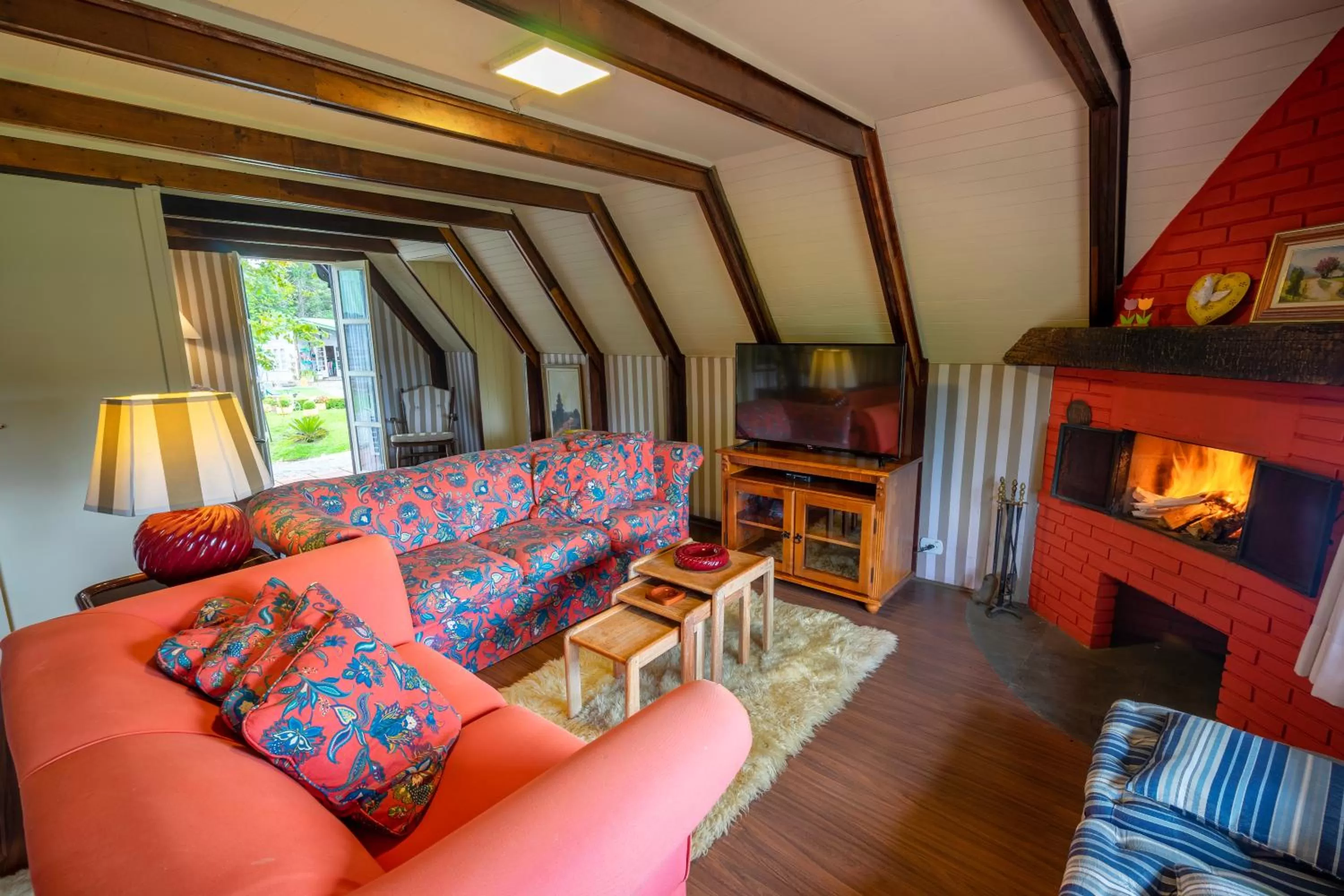 Living room in Pousada Alto Da Boa Vista