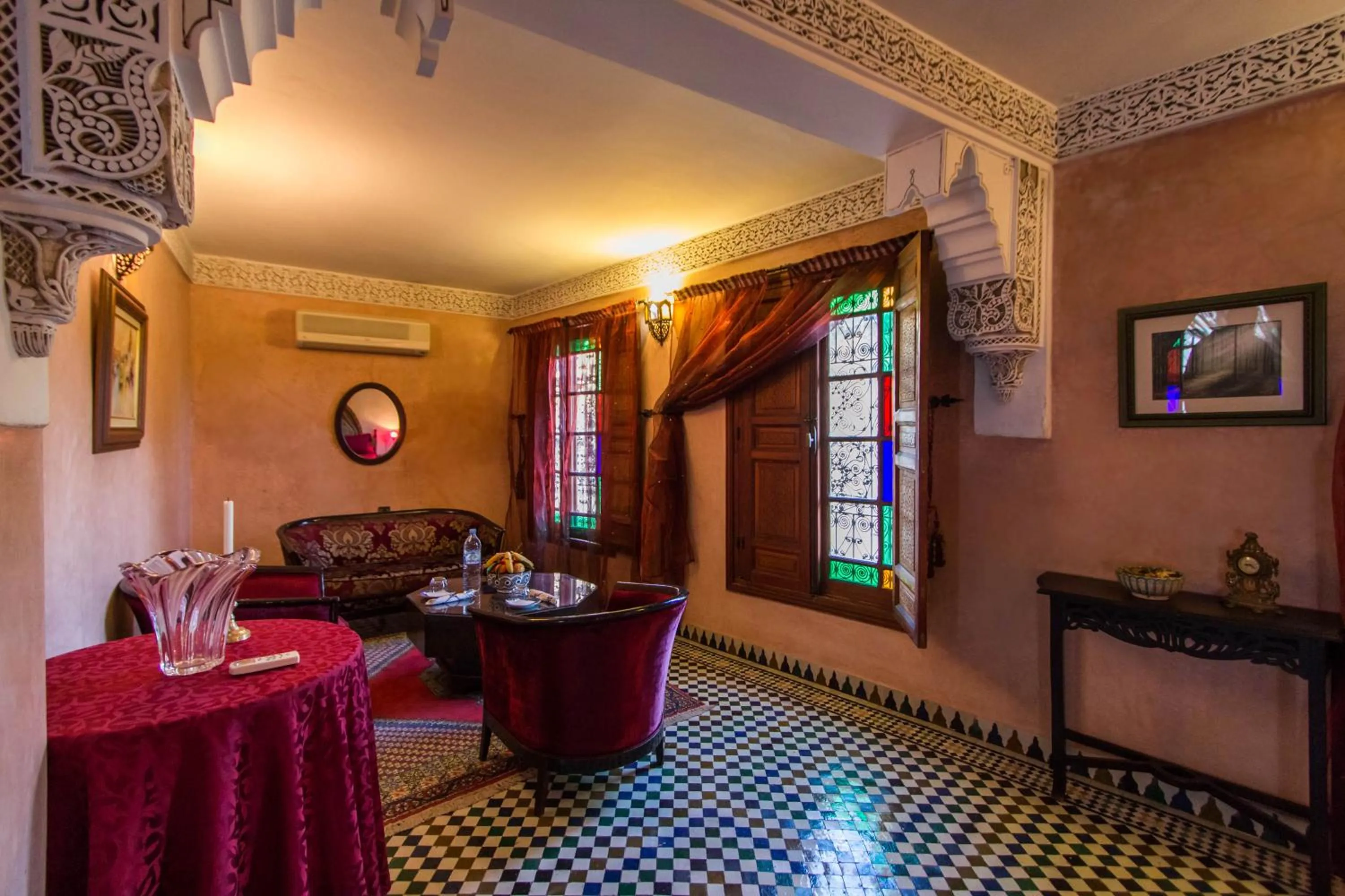 Decorative detail in Riad - Dar Al Andalous