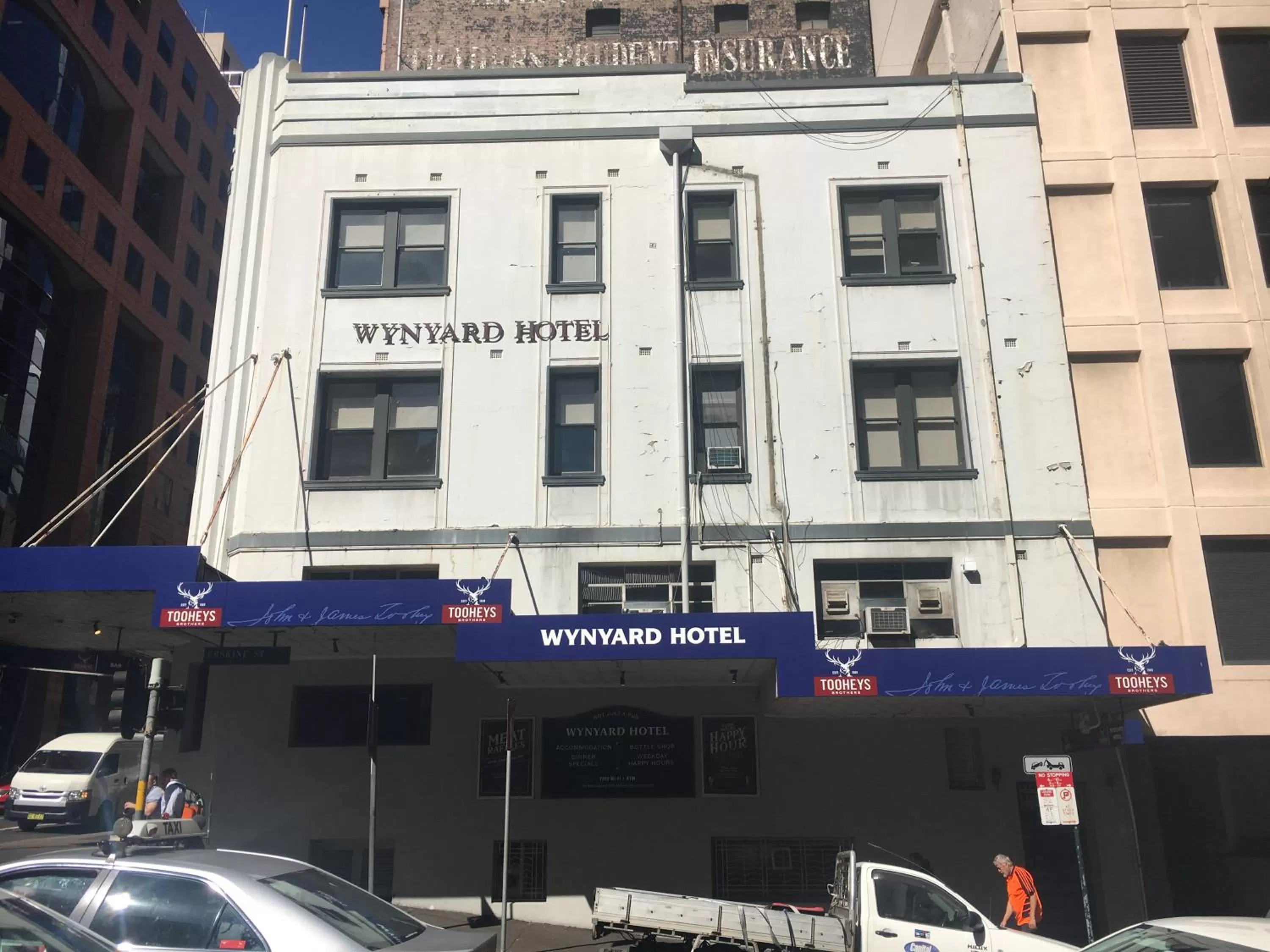 Property building in Wynyard Hotel