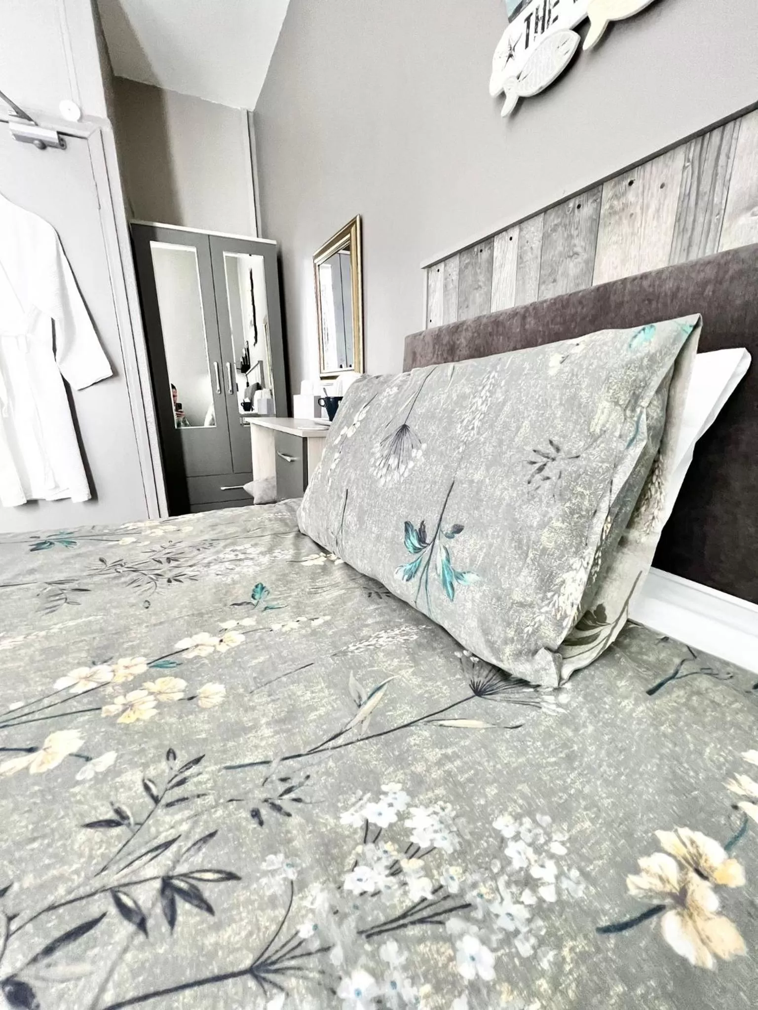 Bed in Belle Dene Guest House