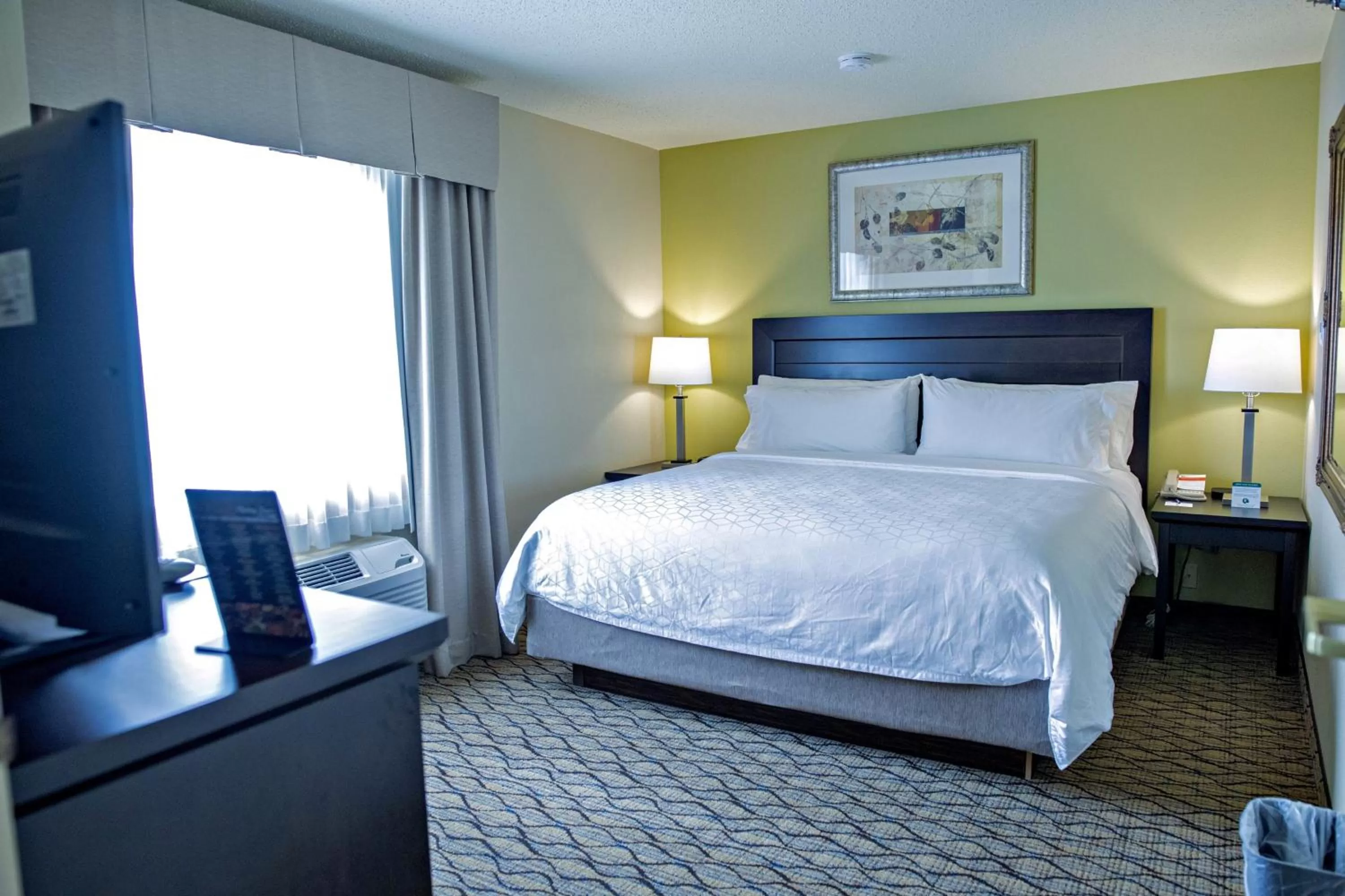 Bedroom, Bed in Holiday Inn Express & Suites Chicago-Libertyville by IHG