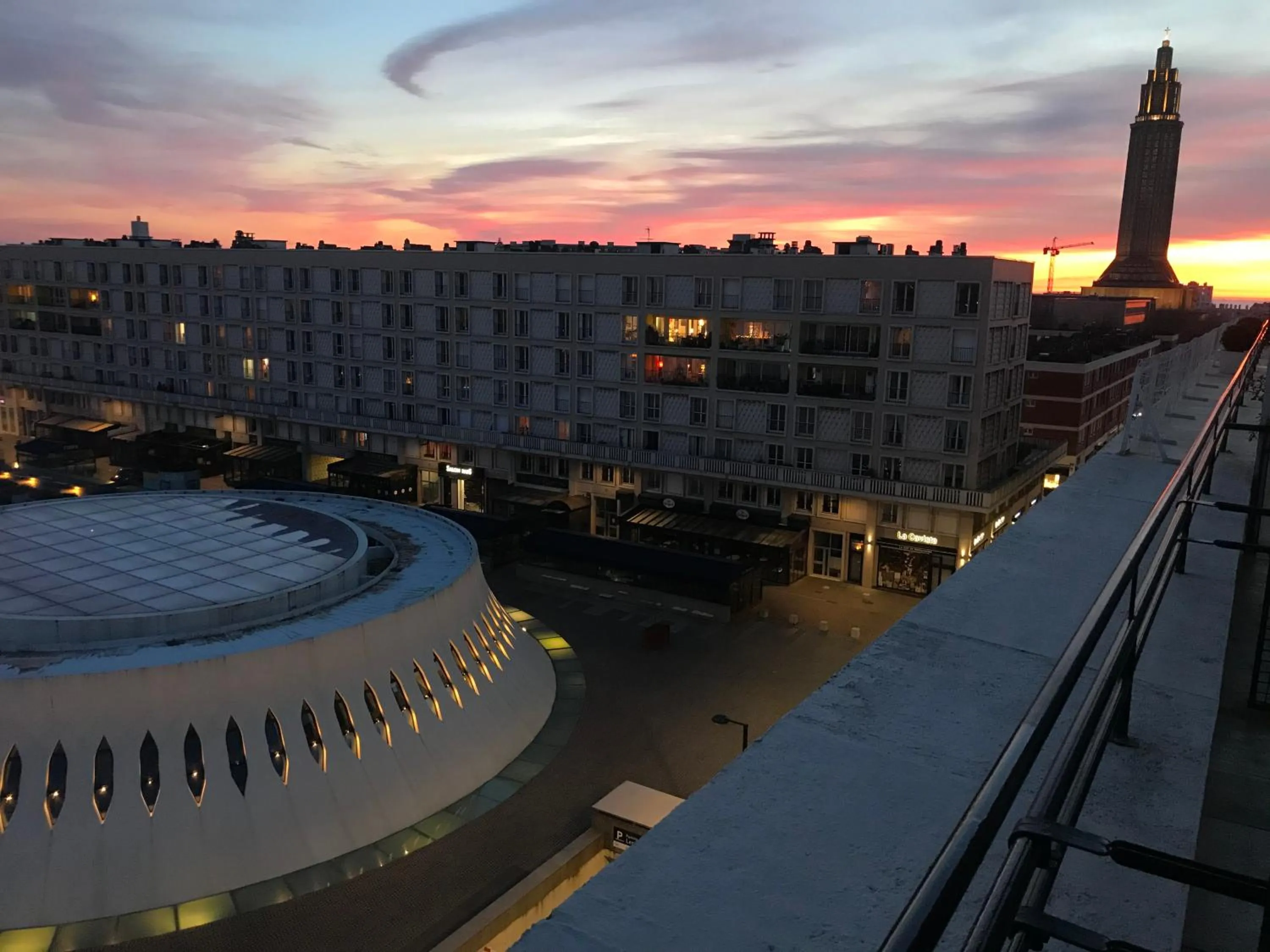 City view in Best Western ARThotel