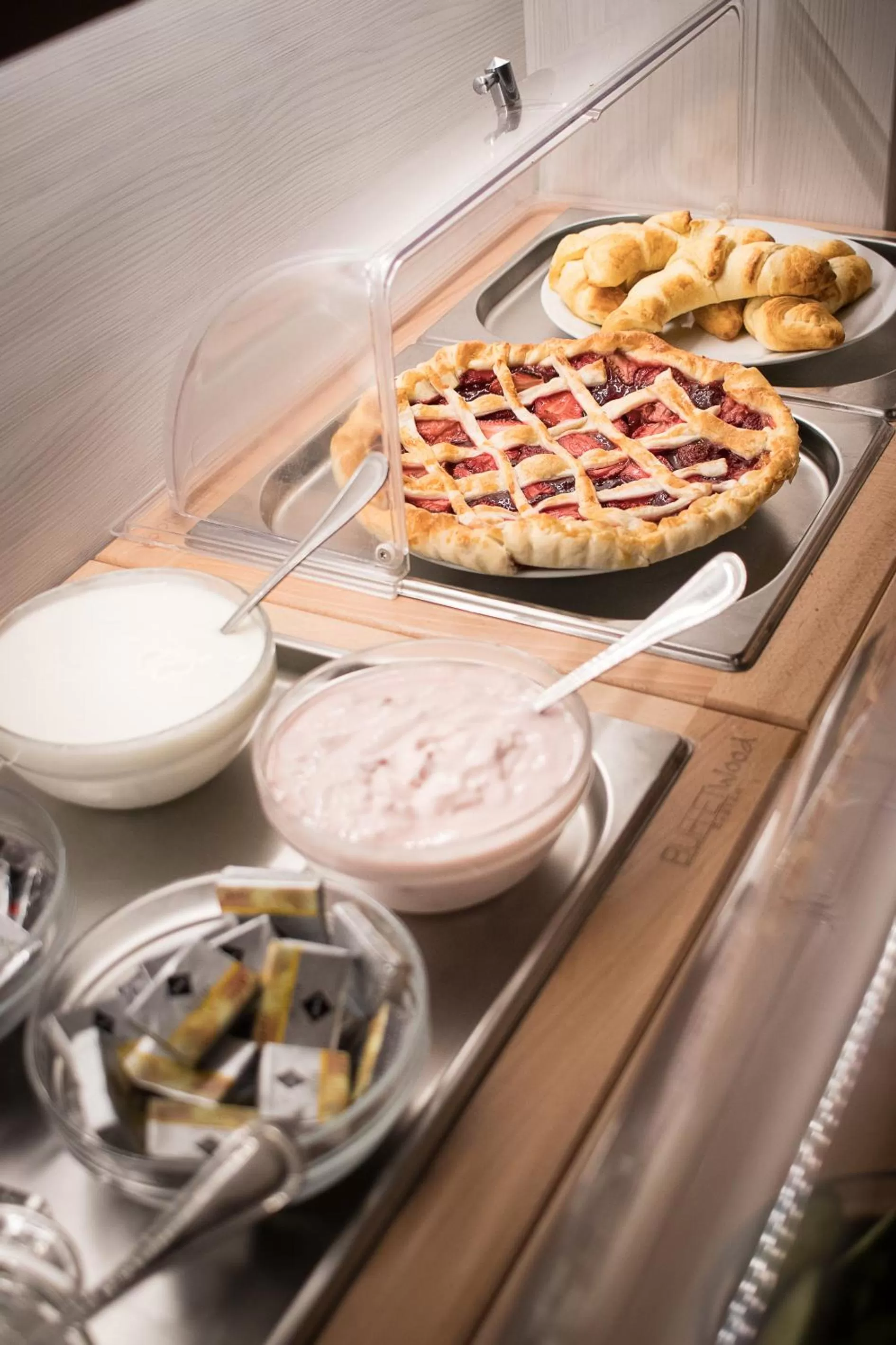 Buffet breakfast in Hotel U Tří hrušek suites & apartments