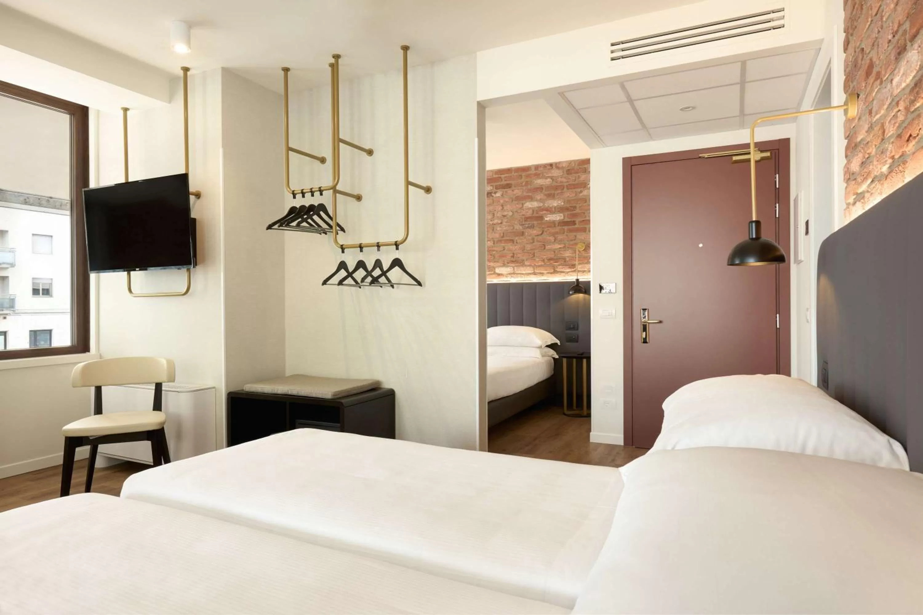 Bedroom, Bed in Best Western Hotel Tritone