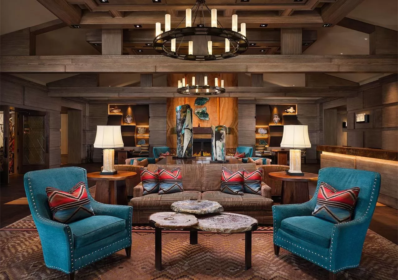 Lobby or reception in Little America Hotel Flagstaff