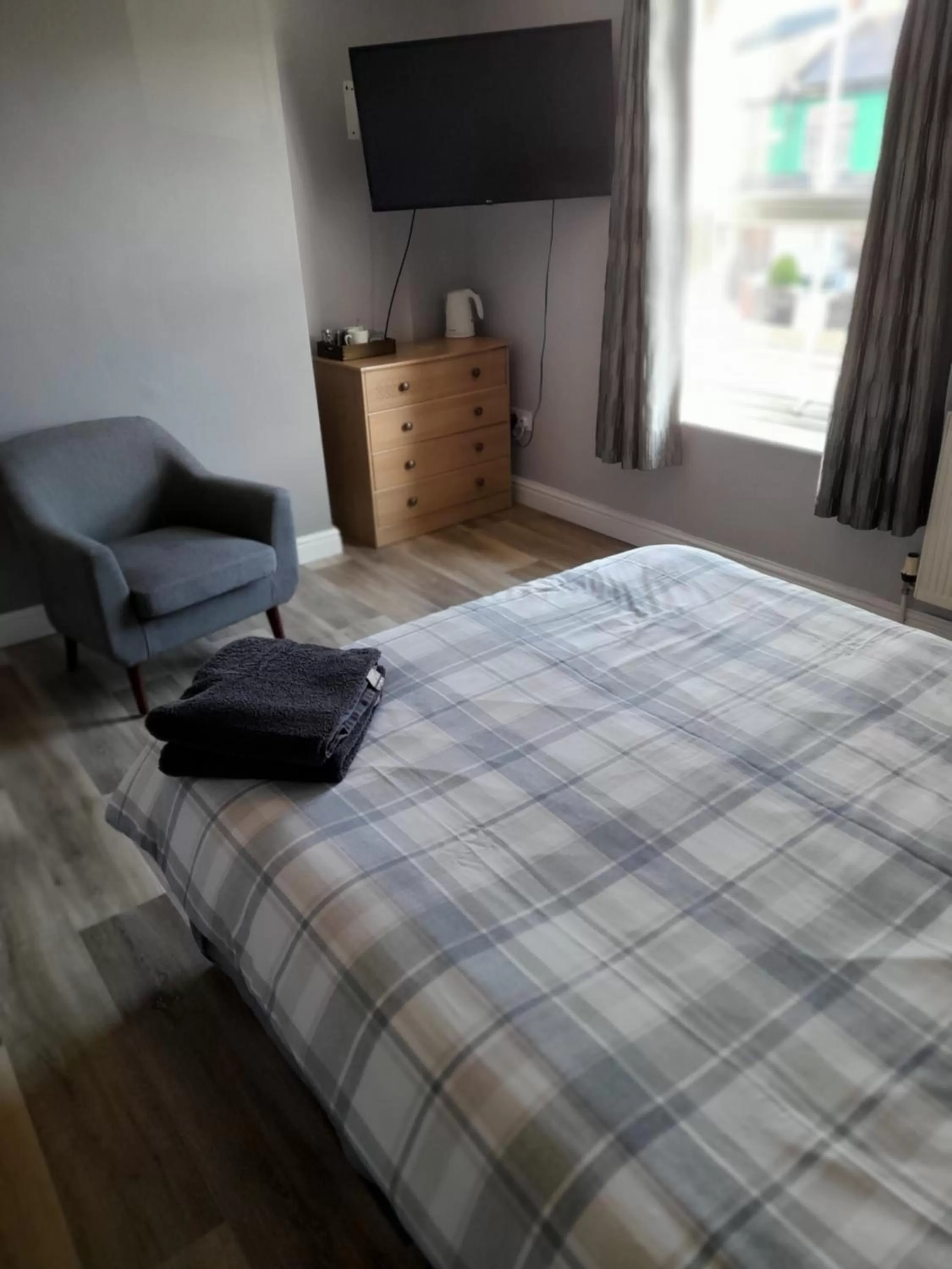 Bed in Black Bull Inn