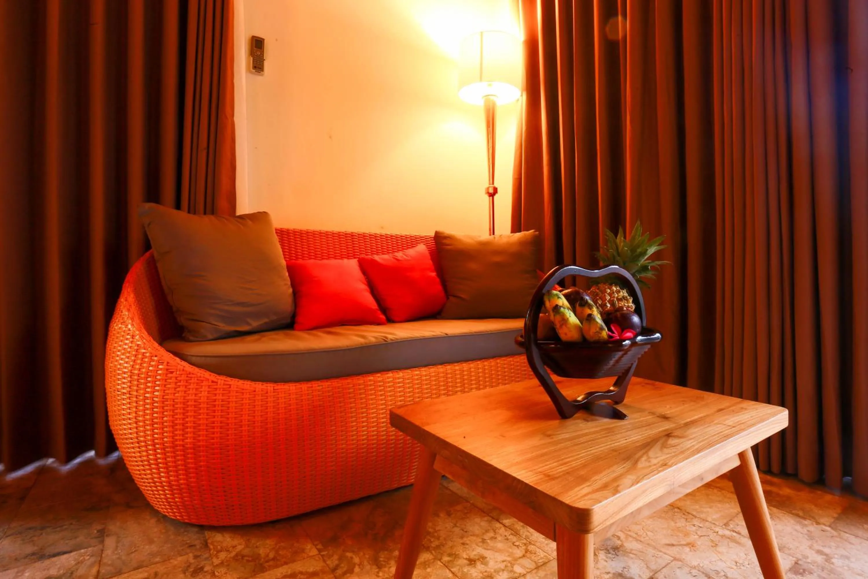 Seating area in A Villa Gili Air