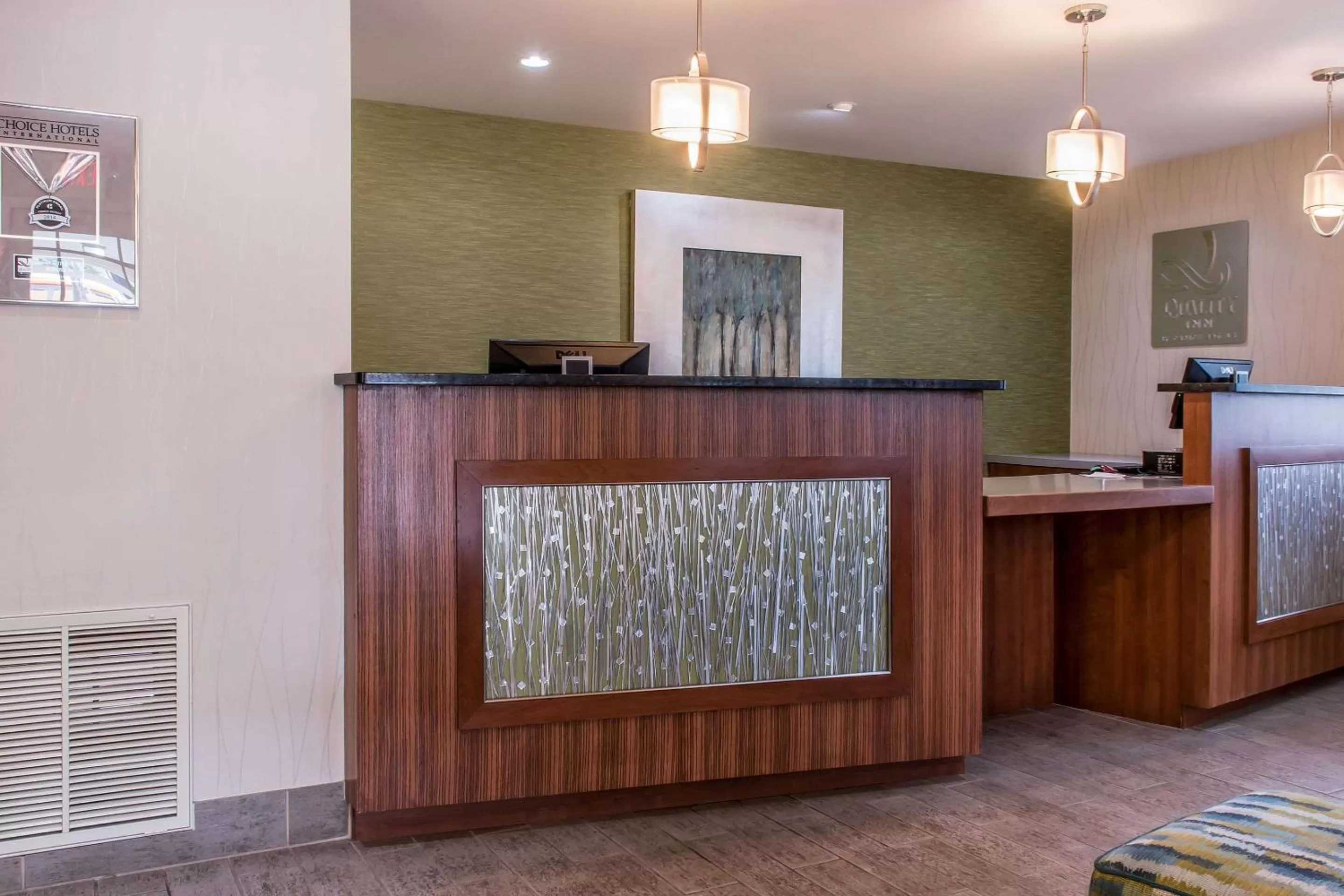 Lobby or reception in Quality Inn