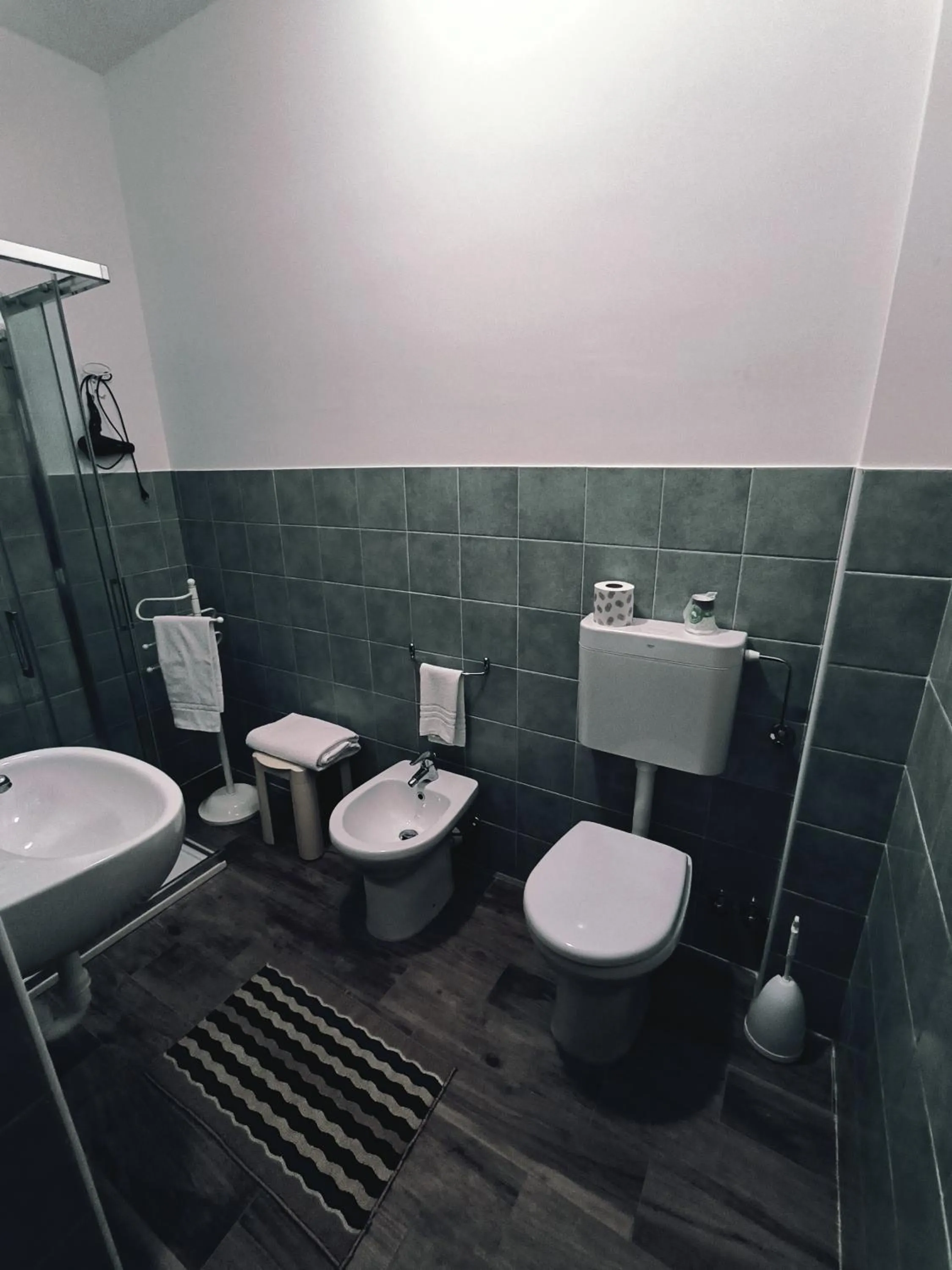 Bathroom in Nuovo Hotel Giardini