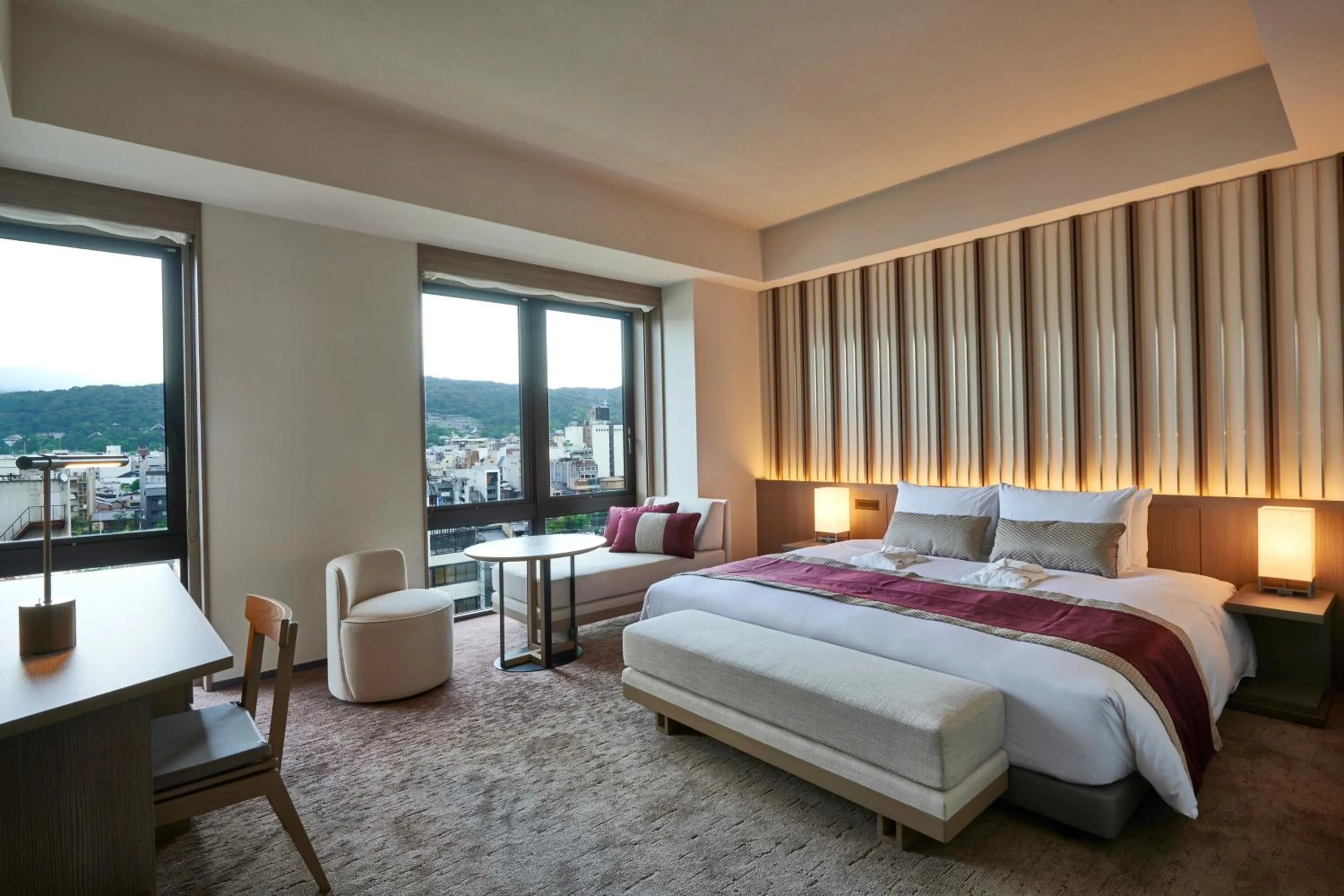 Photo of the whole room, Bed in The Gate Hotel Kyoto Takasegawa by Hulic