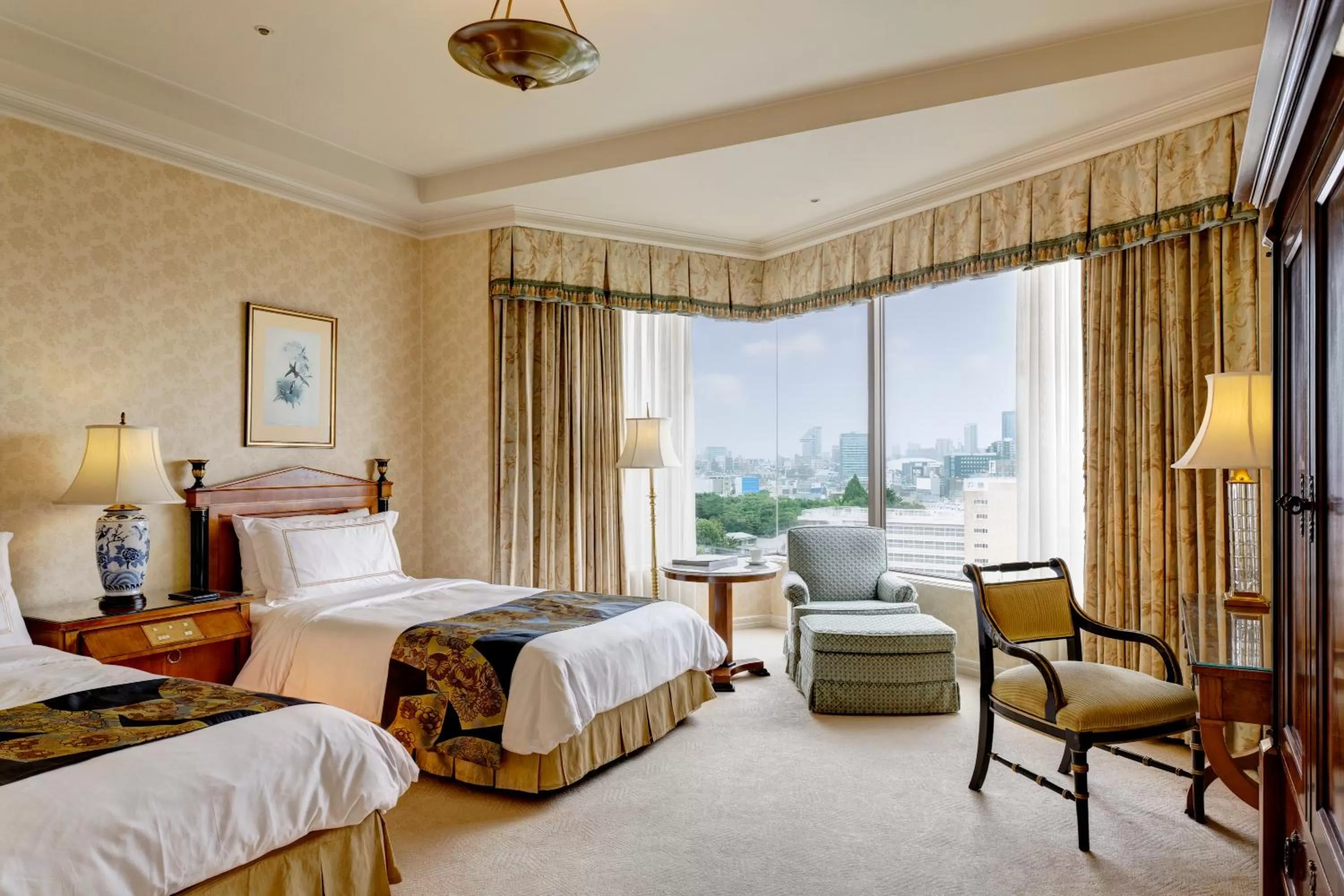 Photo of the whole room, Bed in Hotel Chinzanso Tokyo