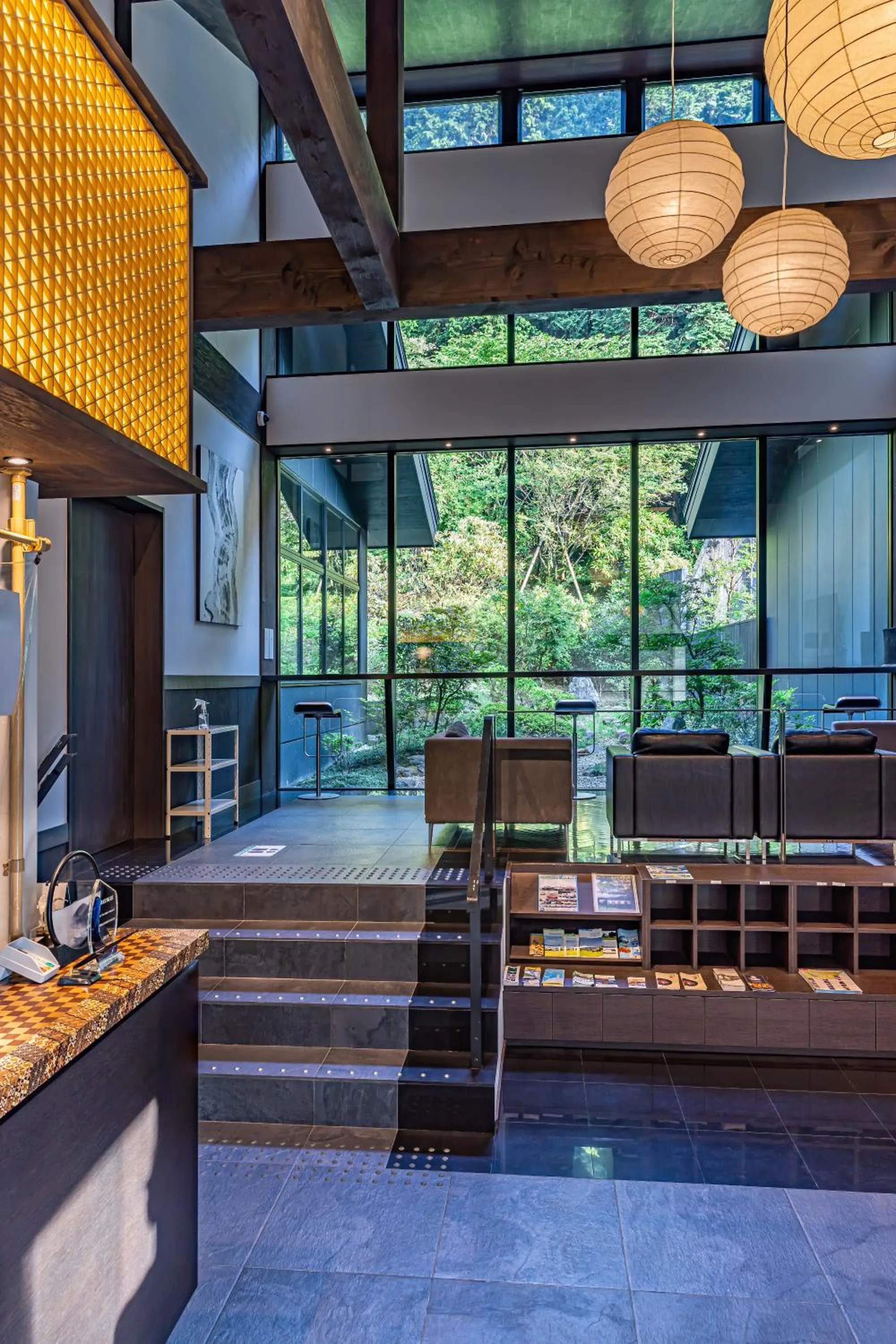 Lobby or reception in Susukinohara Ichinoyu