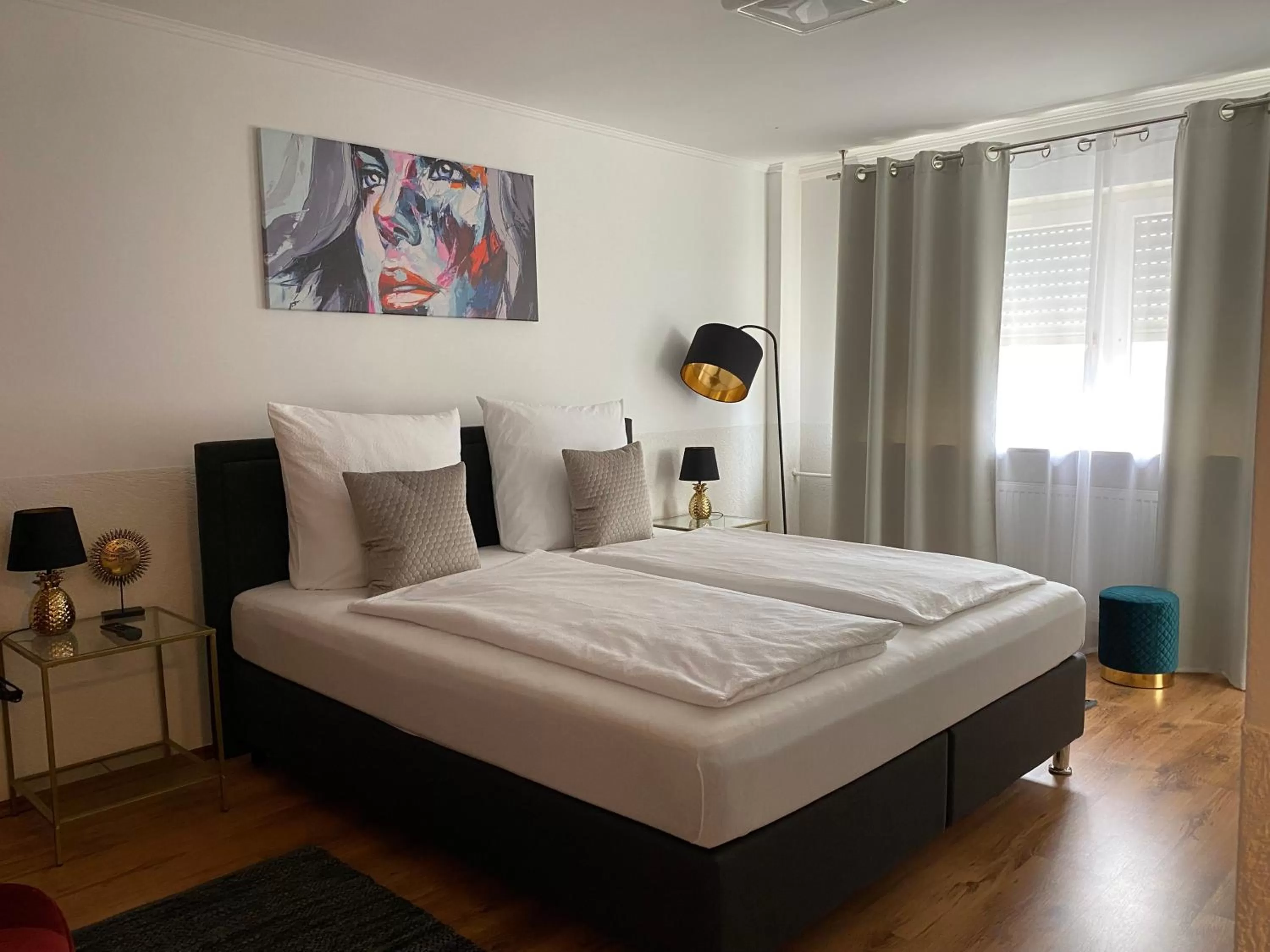 Bed in Hotel am Hafen