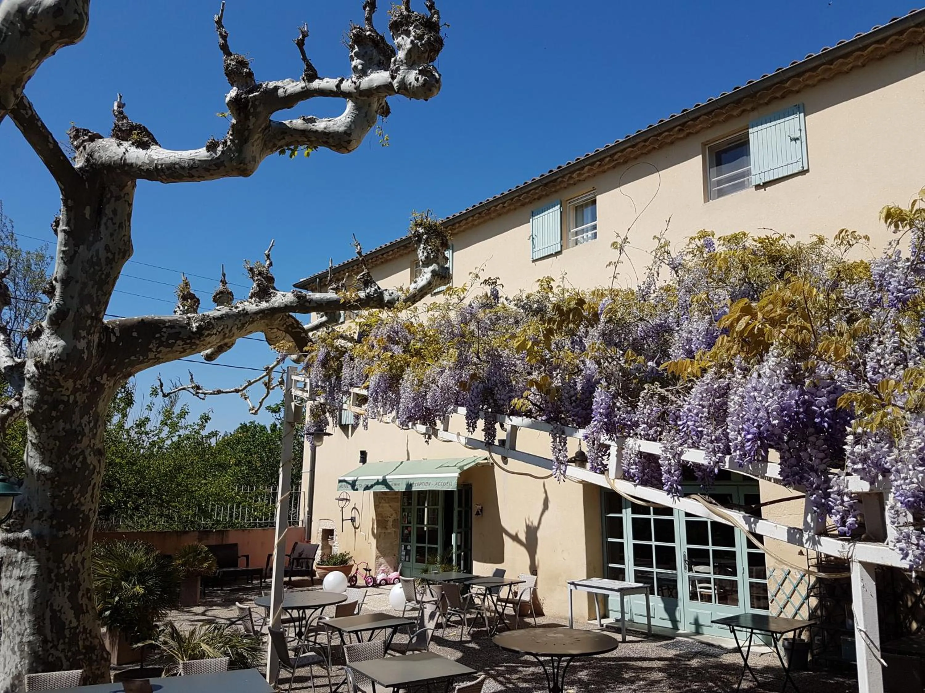 Property building in Logis Hotel la Ferme