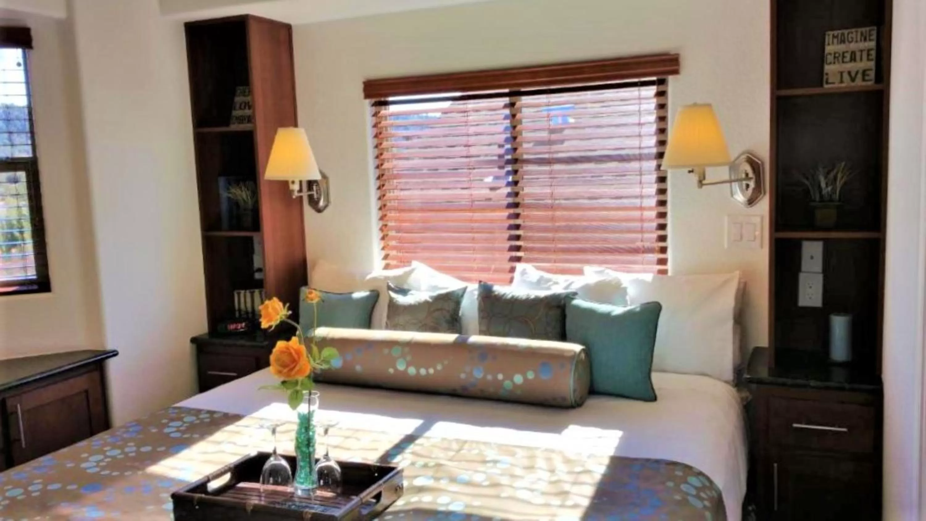 Bed in Sedona Pines Resort