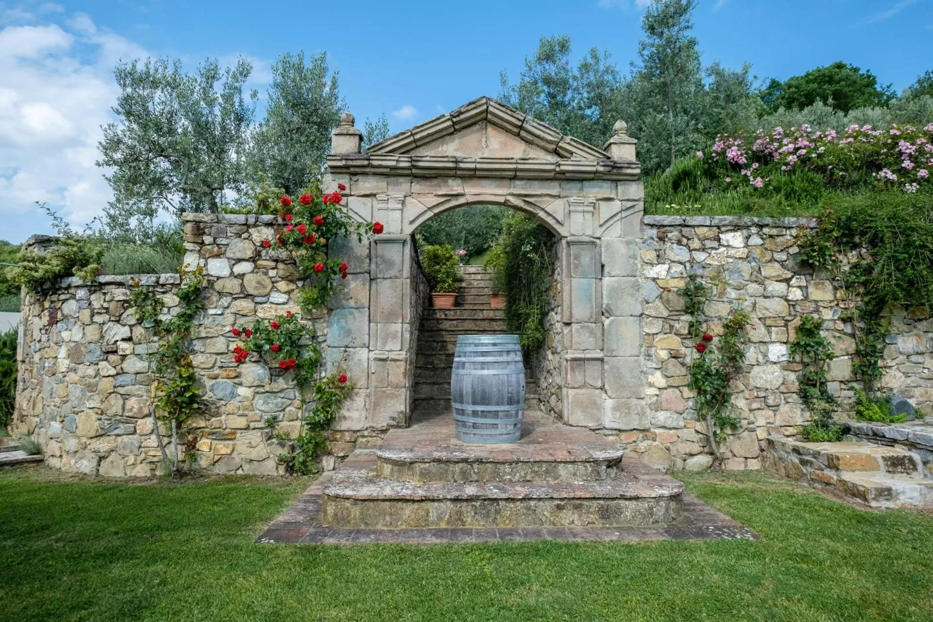 Garden in Terre di Baccio