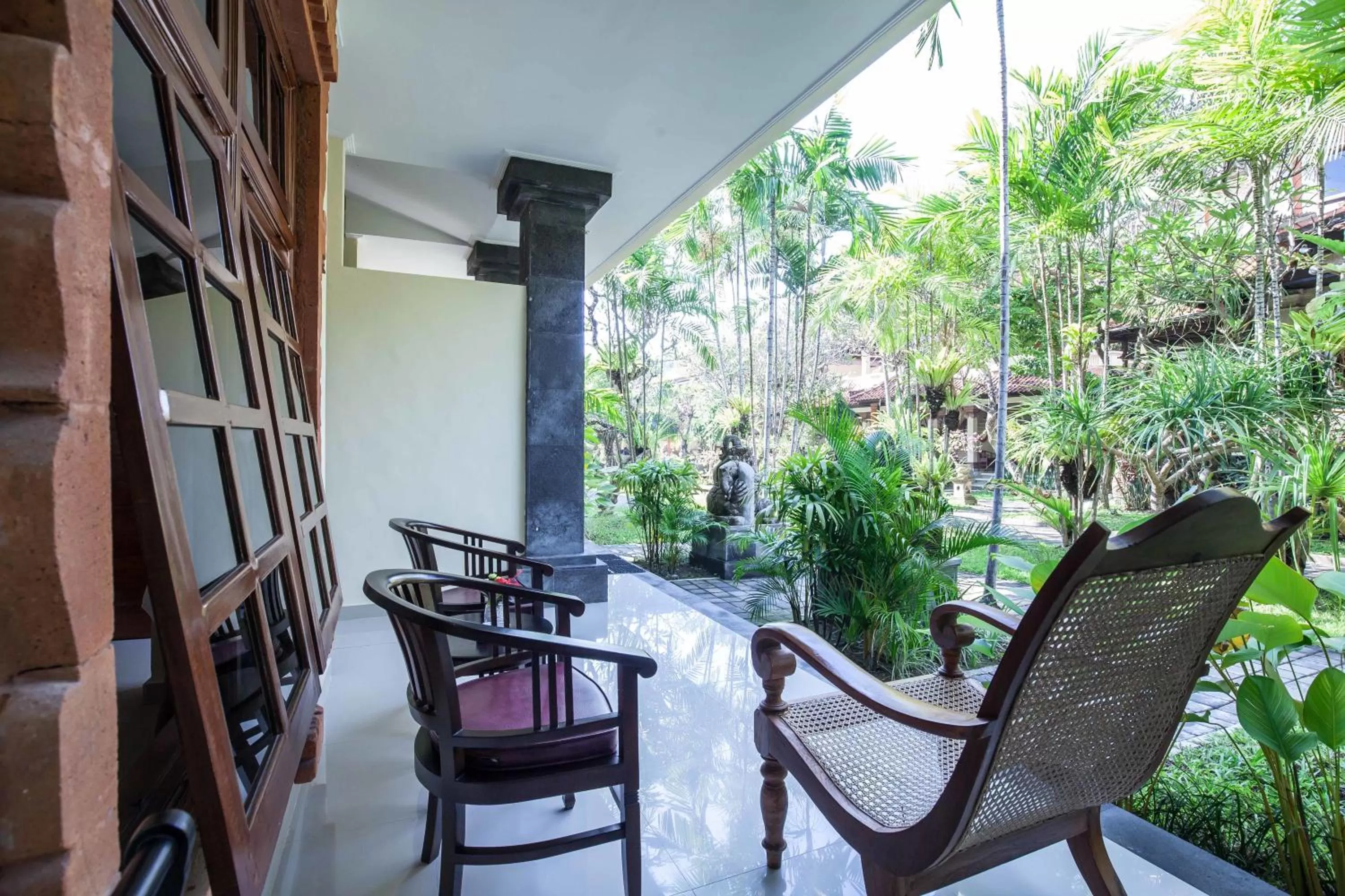 Natural landscape in Vila Shanti Beach Front Hotel Sanur