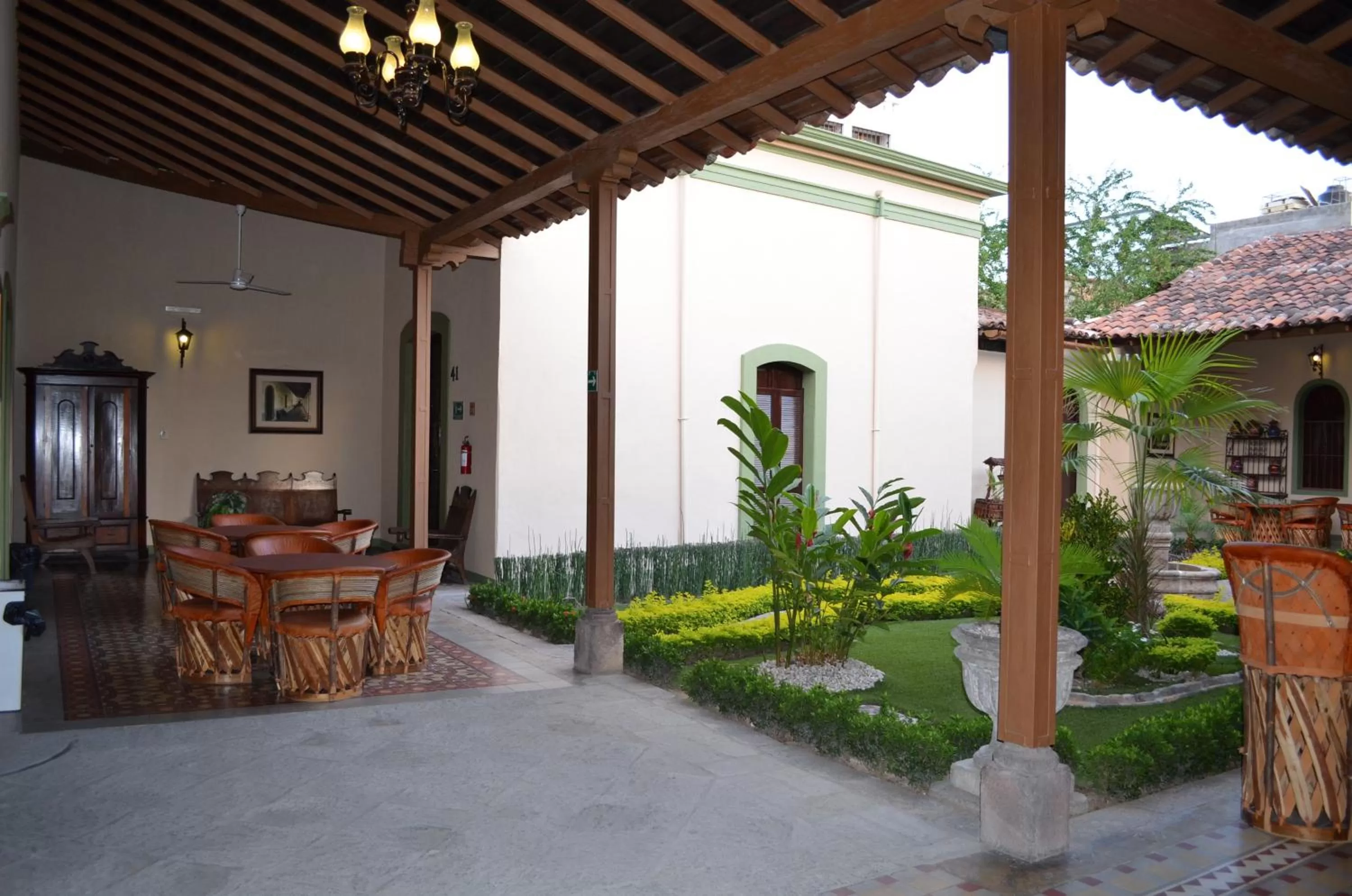 Garden in Hotel La Merced