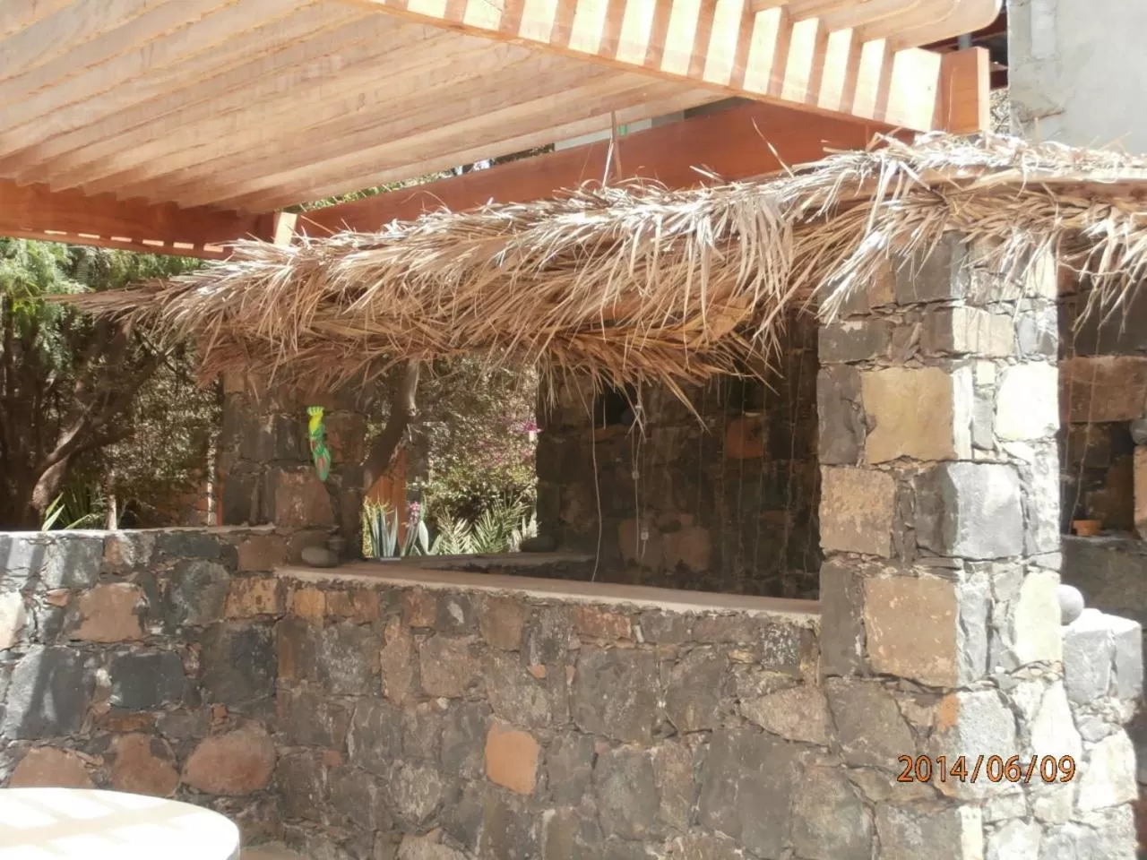 Swimming pool in Villa Morabeza Guest House