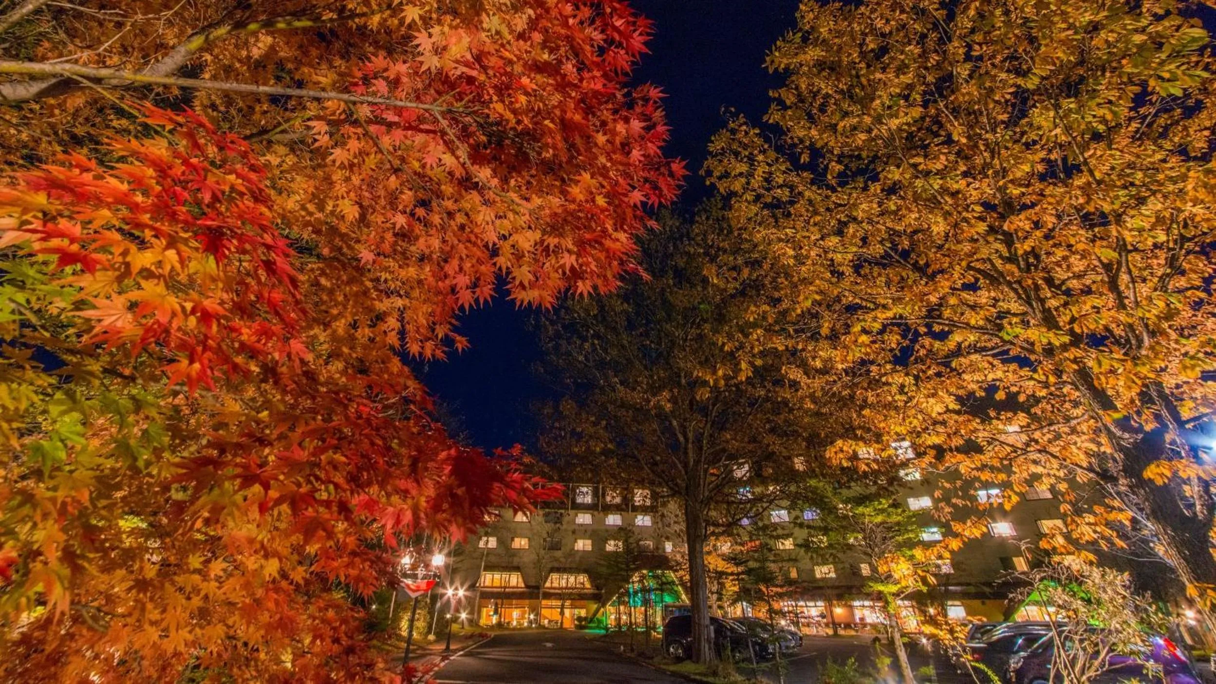 Property building in Kusatsu Now Resort Hotel