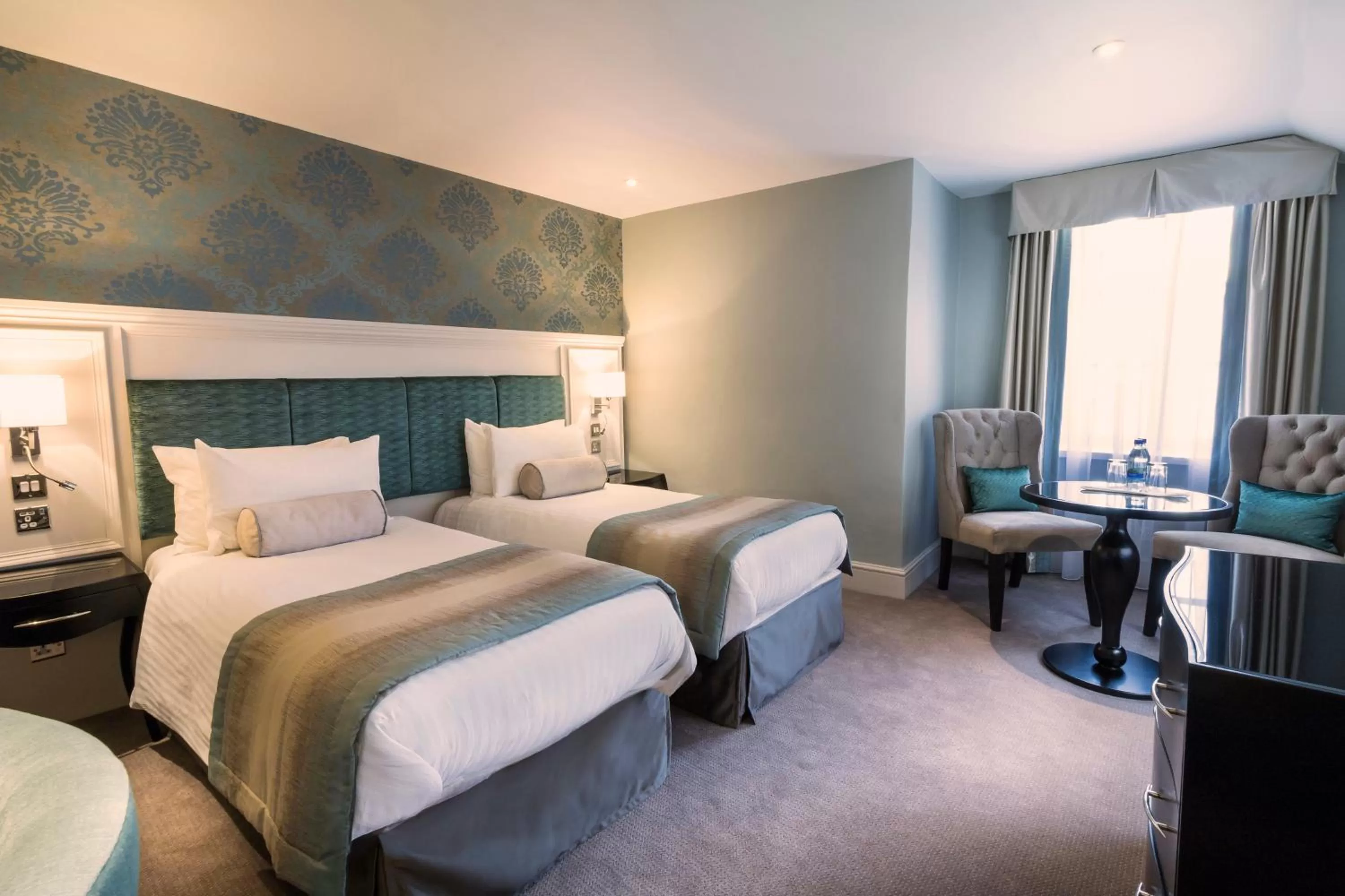 Photo of the whole room, Bed in The Swan Hotel, Wells, Somerset - The Coaching Inn Group