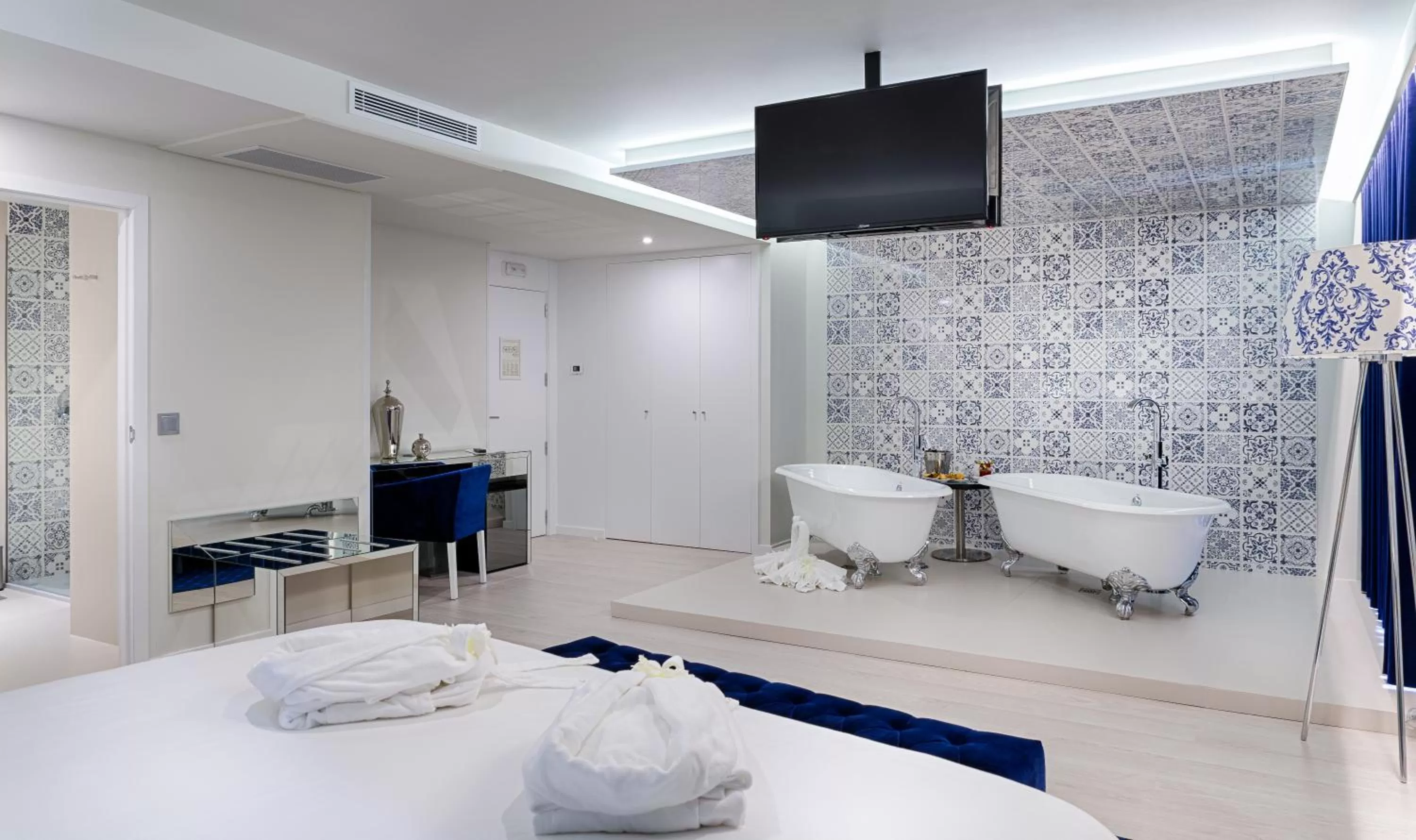 Bed in Hotel Cristal Porto