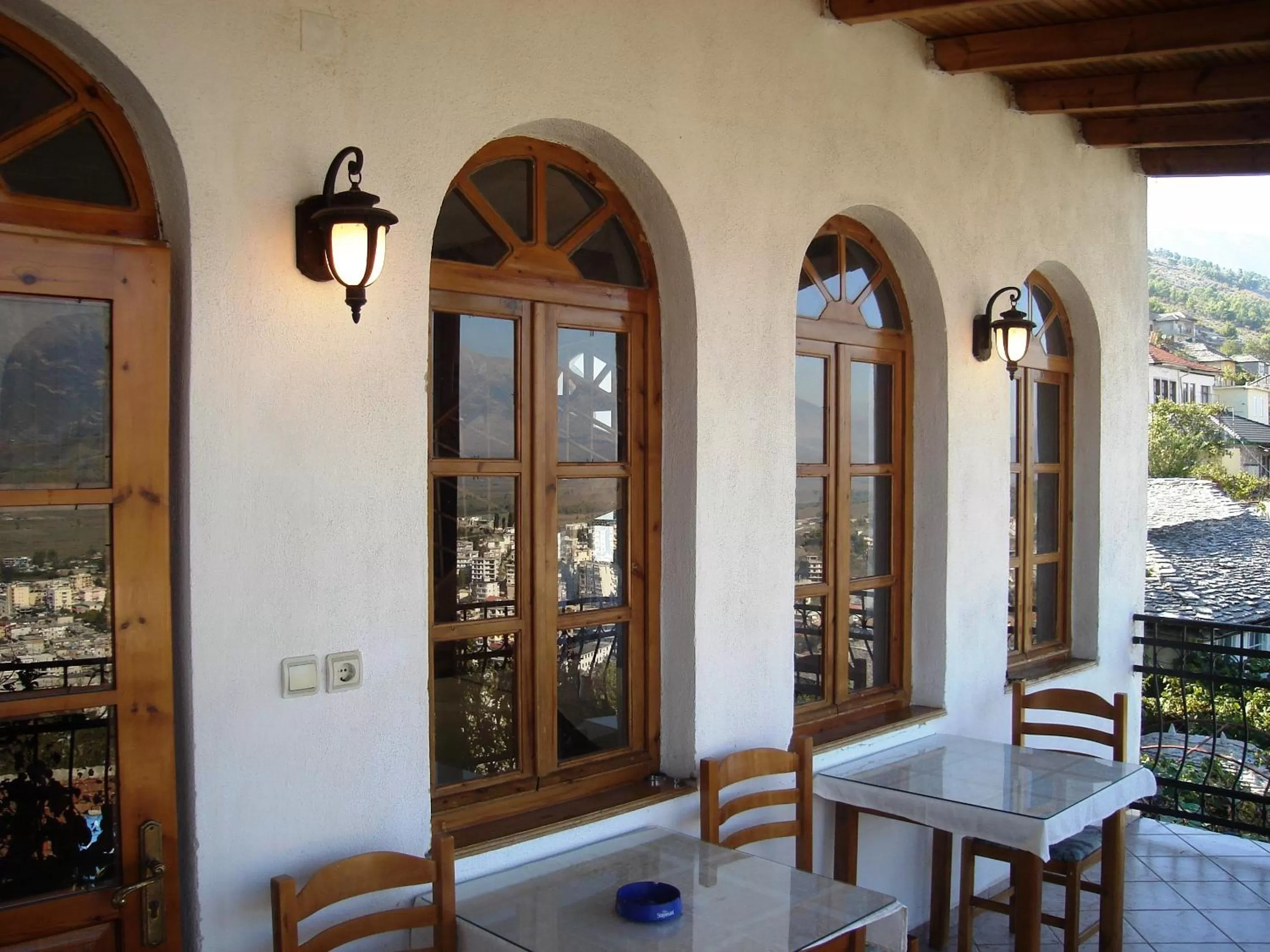 Balcony/Terrace in Hotel Kalemi