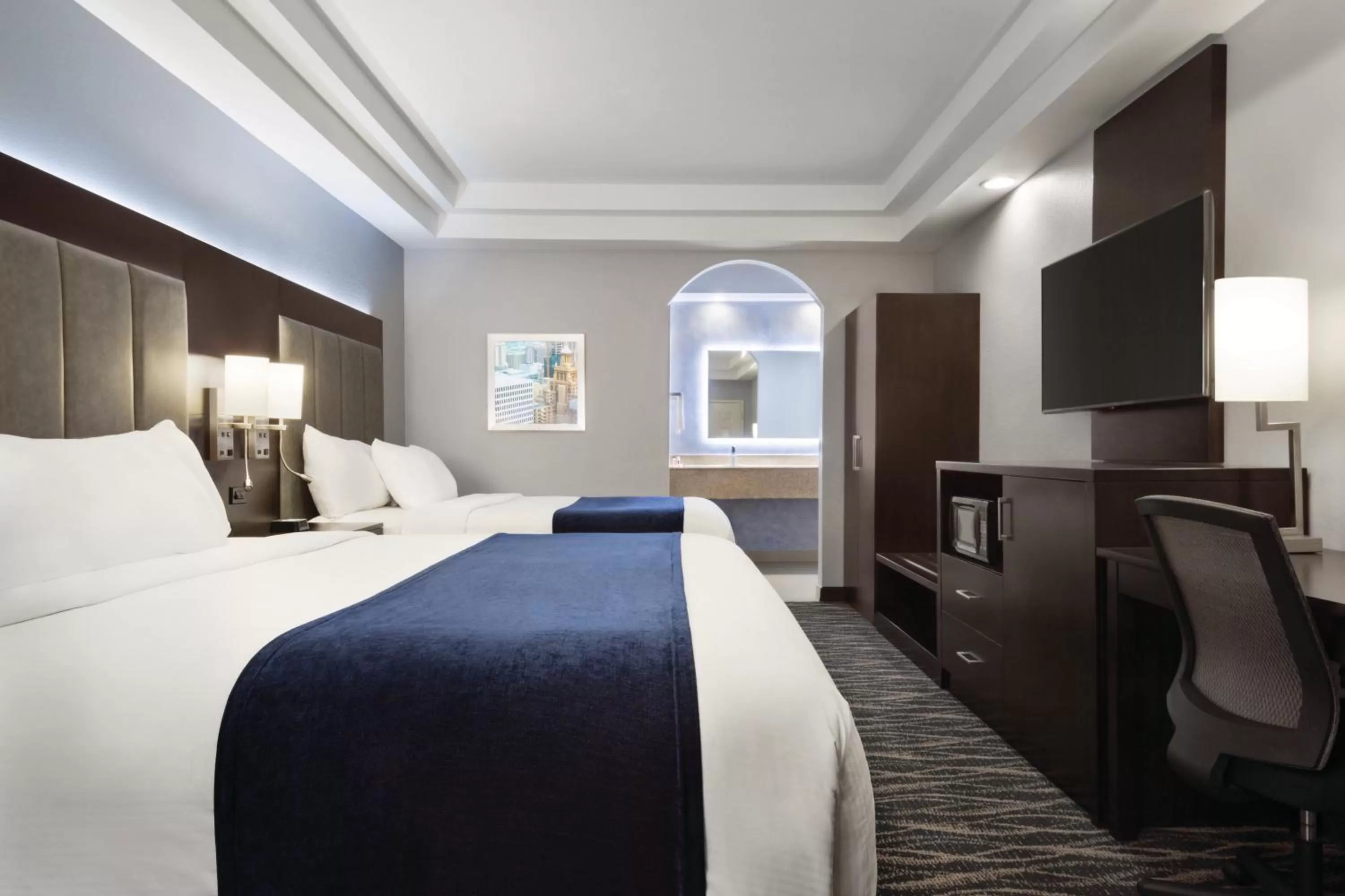 1 King & 1 Full Bed Suite - Non-Smoking in Days Inn & Suites by Wyndham Houston Hobby Airport