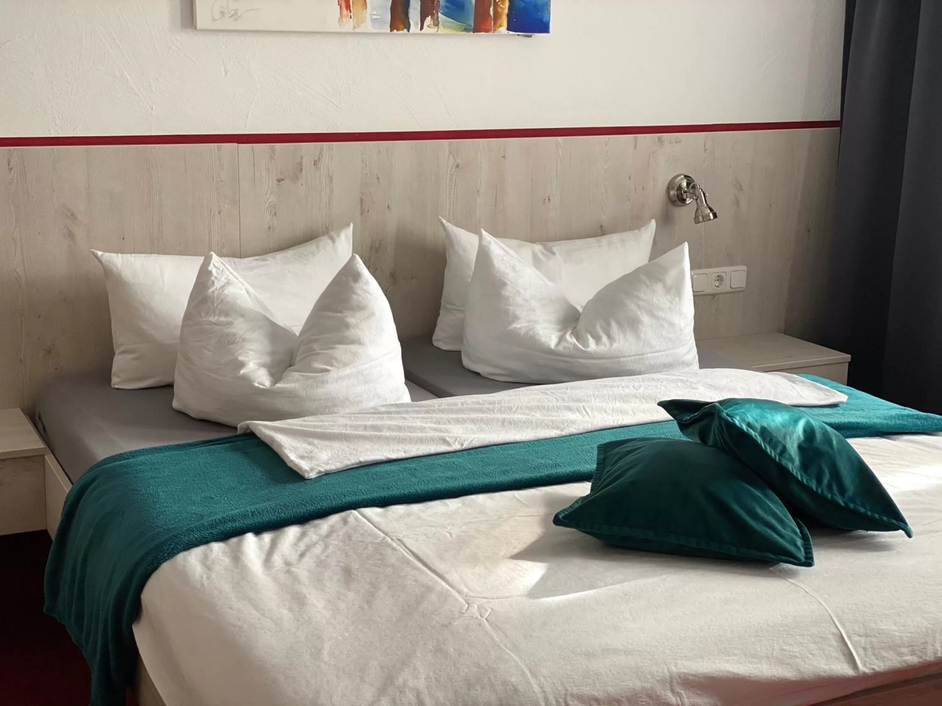 Bed in Hotel Wilder Mann