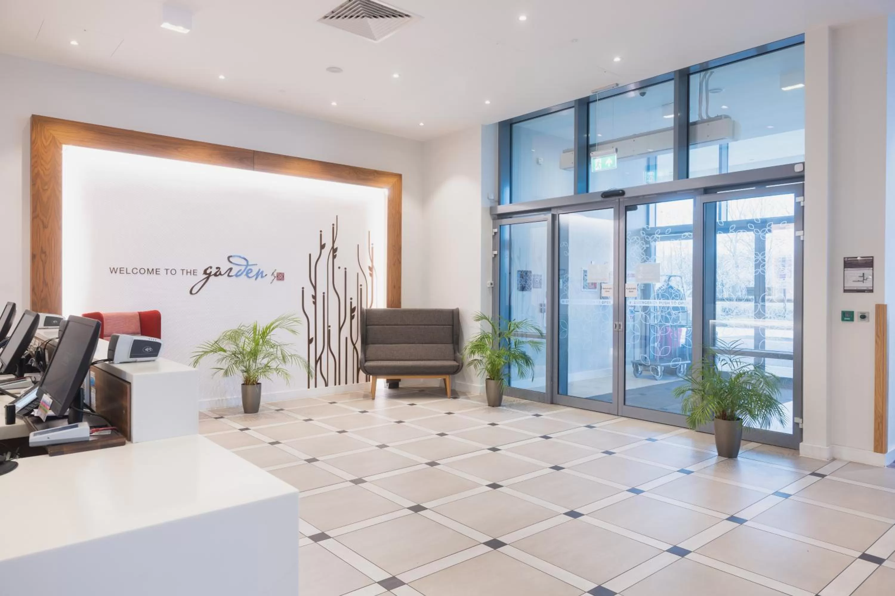 Lobby or reception in Hilton Garden Inn Birmingham Airport Uk
